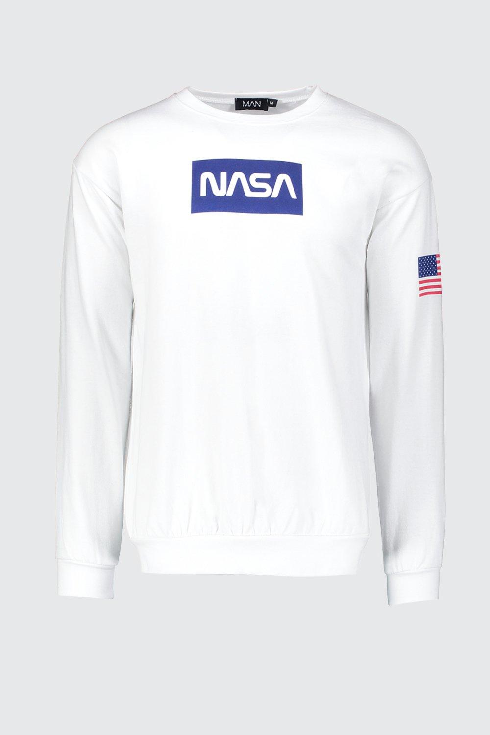 Nasa store print sweatshirt