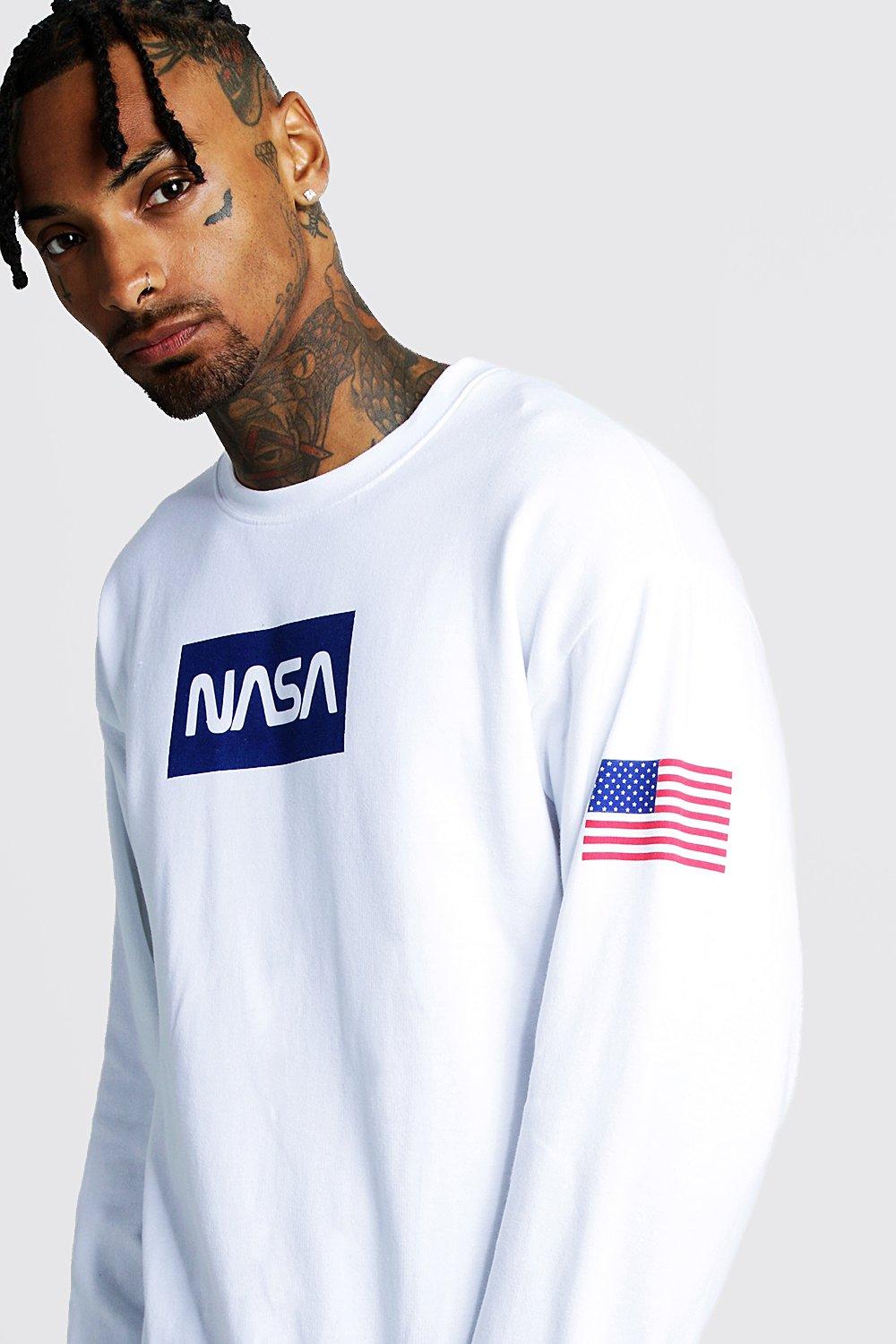 Nasa store print sweatshirt