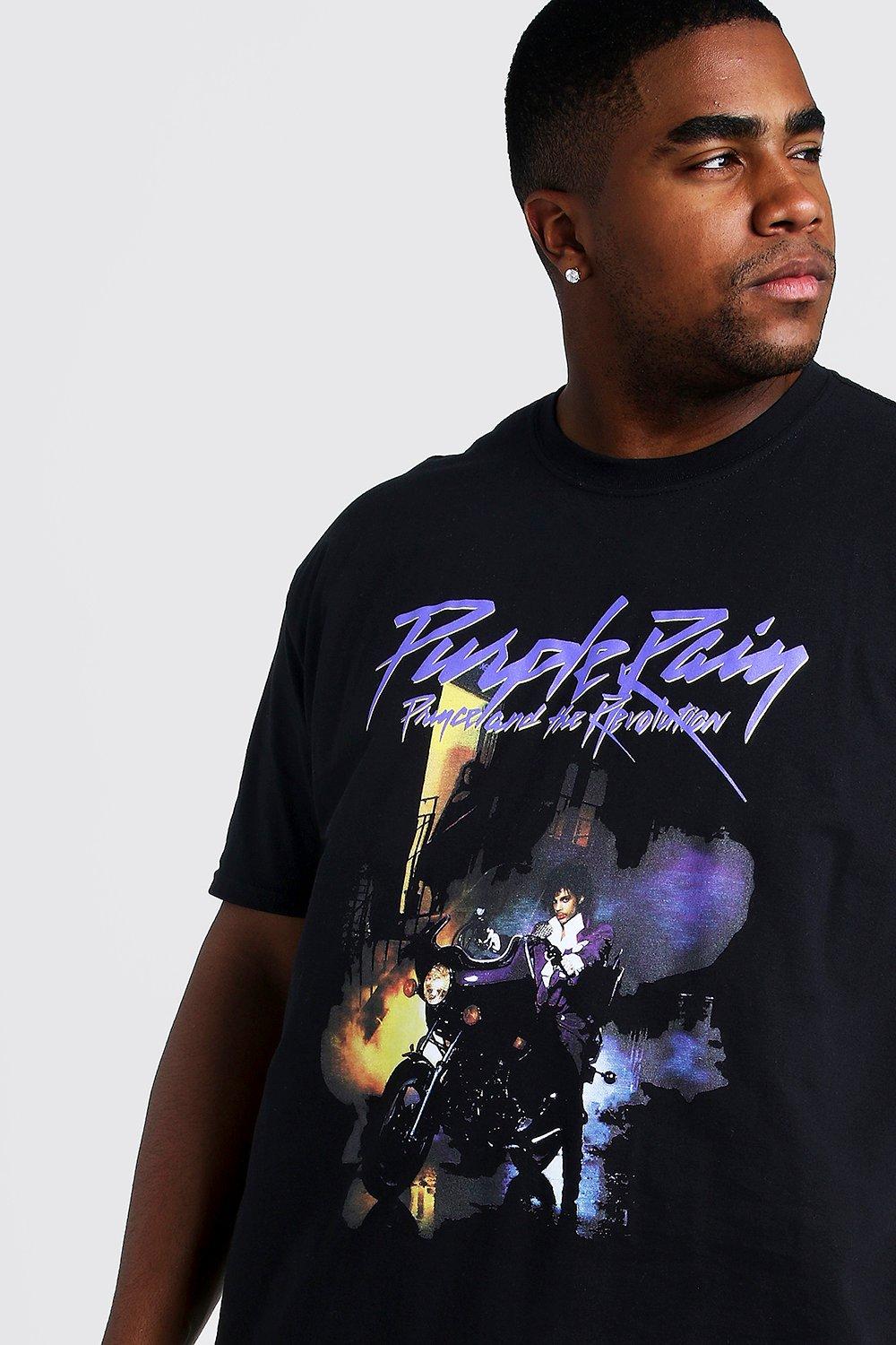 T shirt best sale purple rain homme