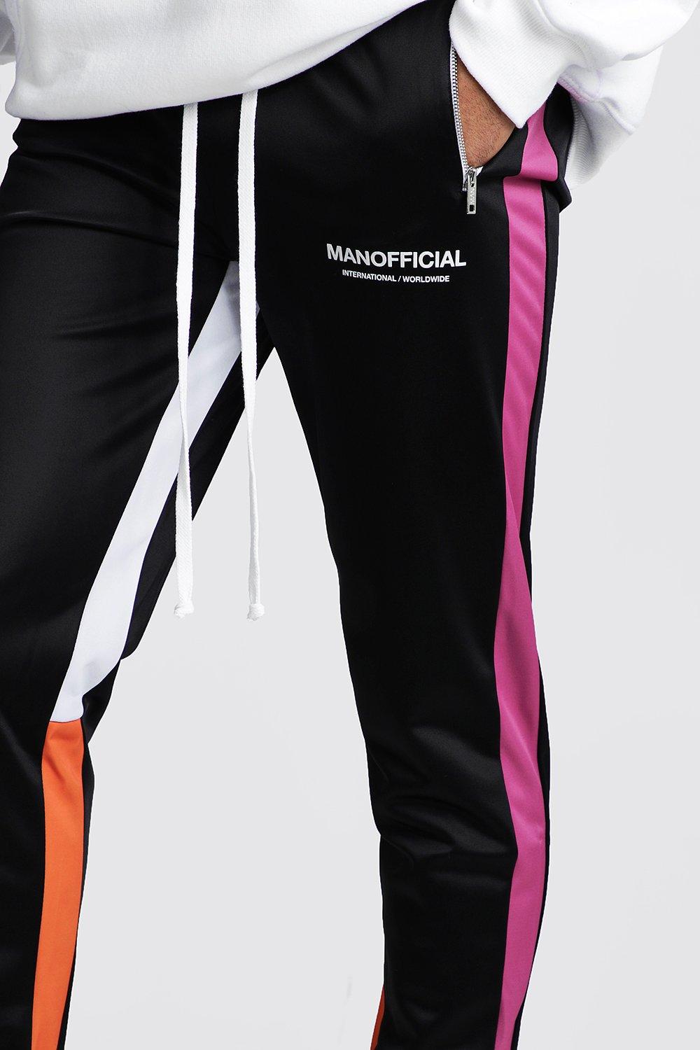 Tricot color block jogger discount