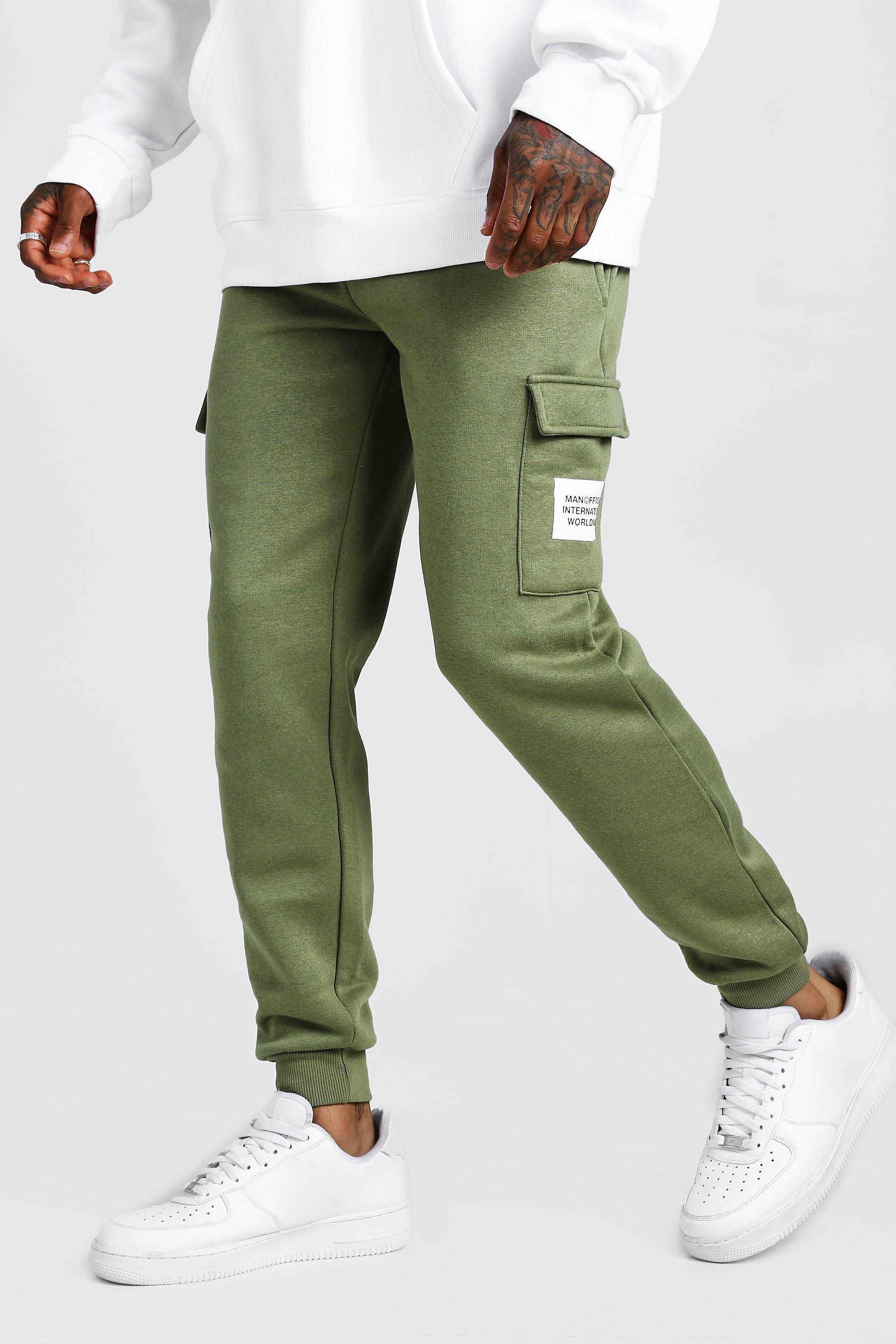 boohoo man cargo joggers
