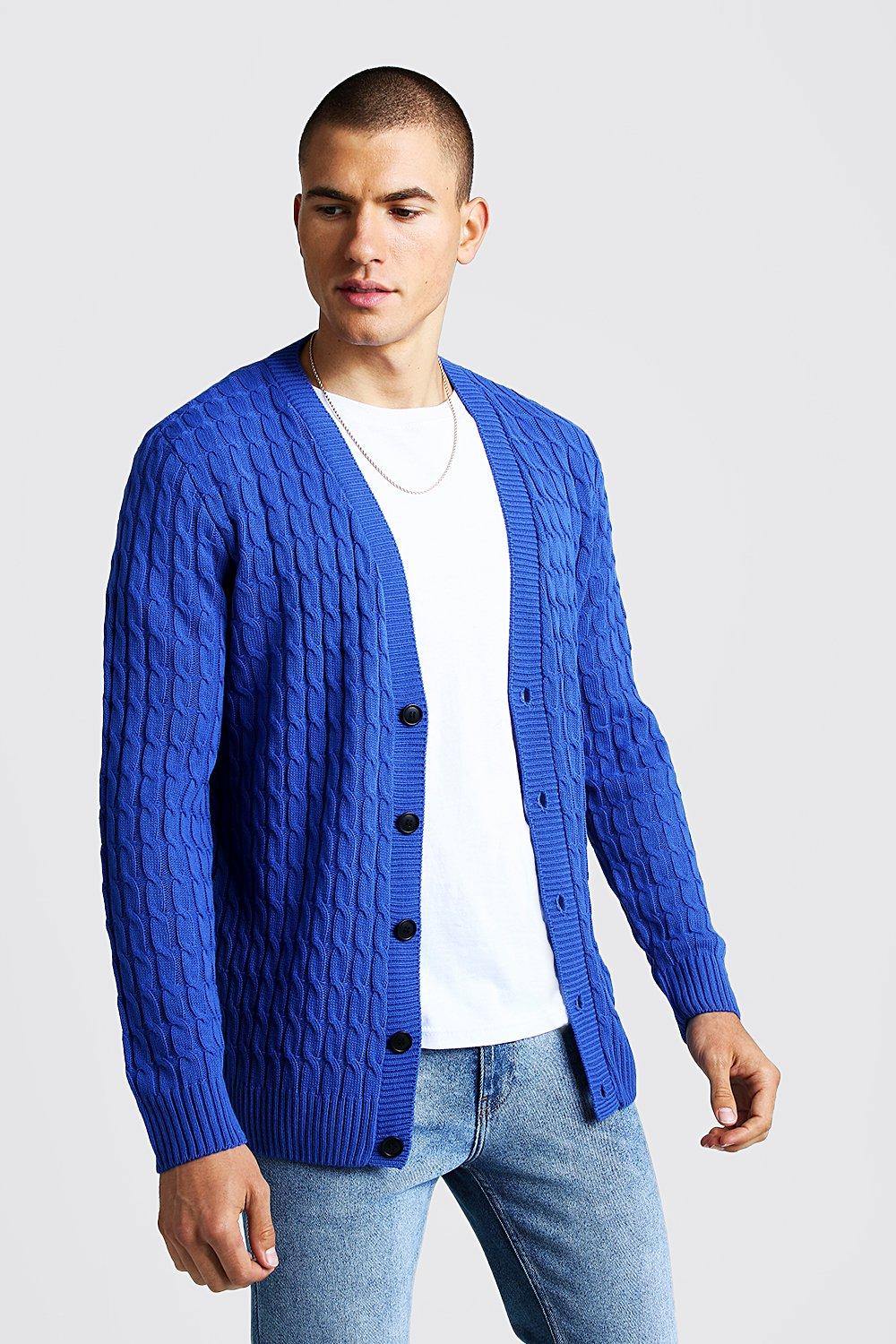 boohoo cable knit cardigan