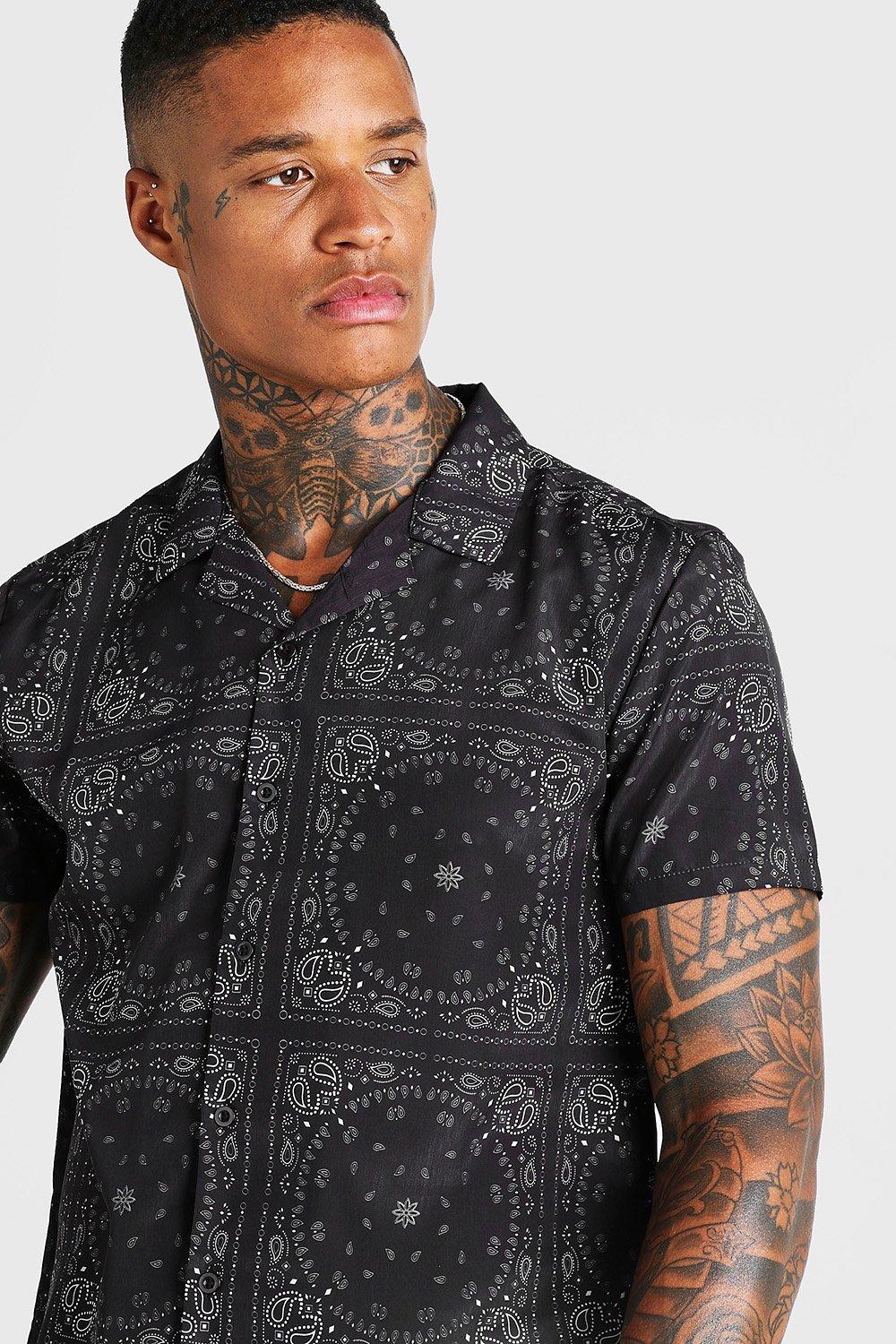 chemise imprimée homme