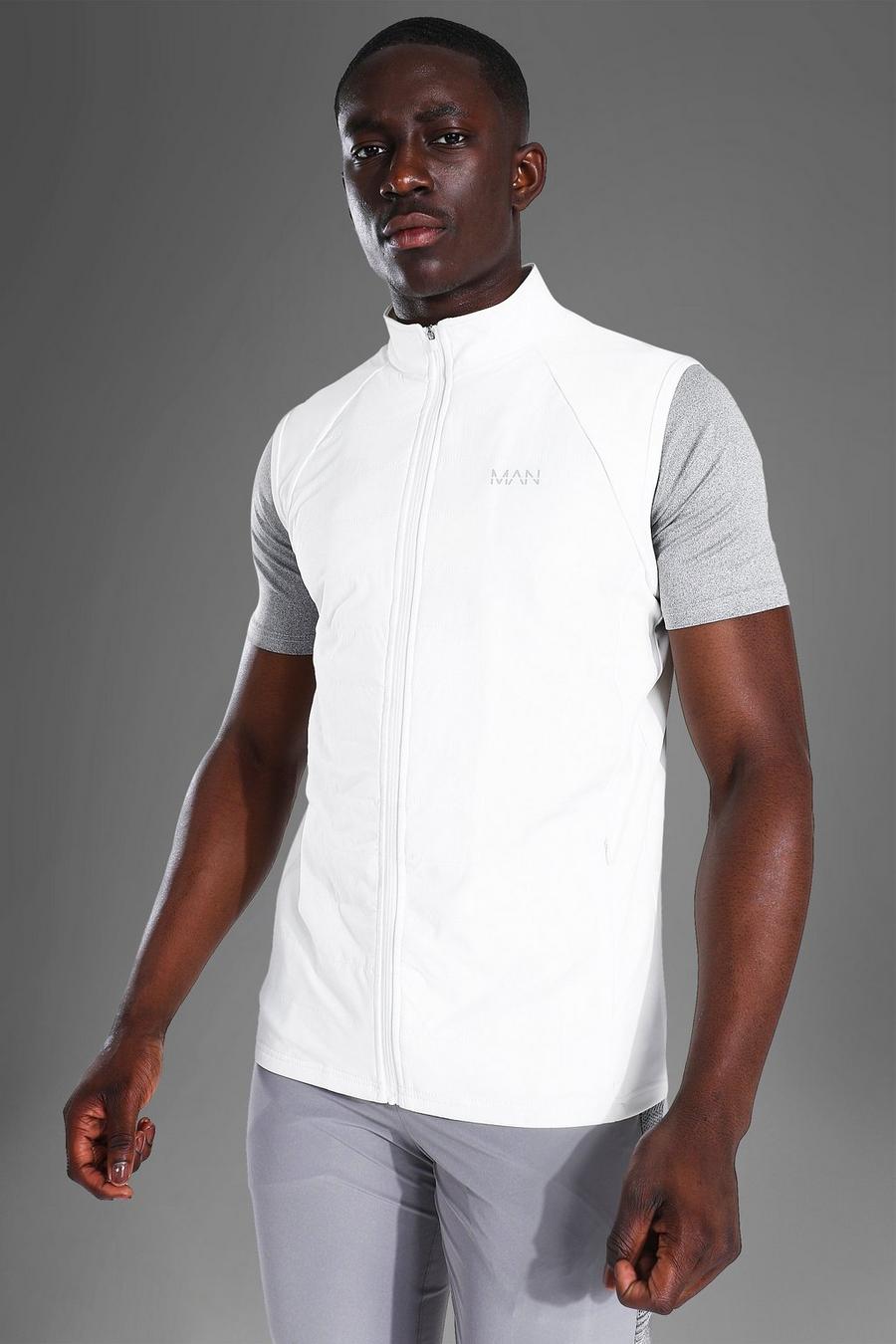 Man Active Performance Weste, White image number 1