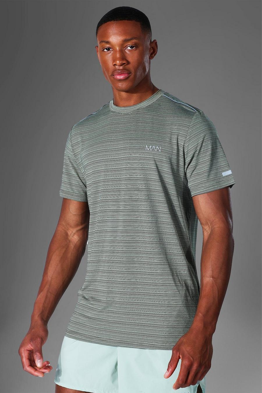 Sage Man Active T-Shirt  Met Textuur image number 1