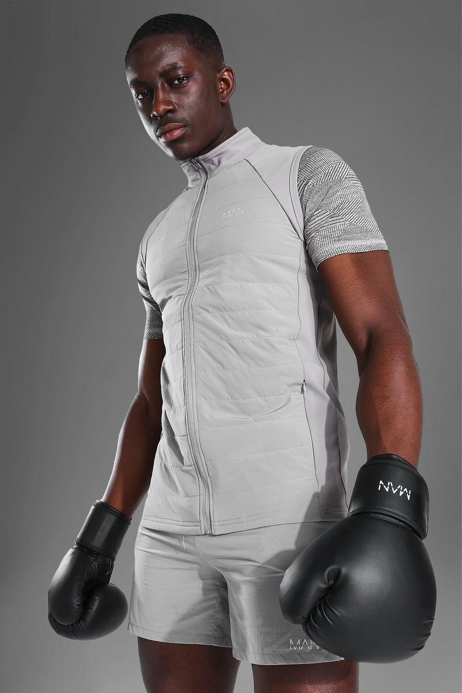 Grey Man Active Gym Performance Body Warmer image number 1