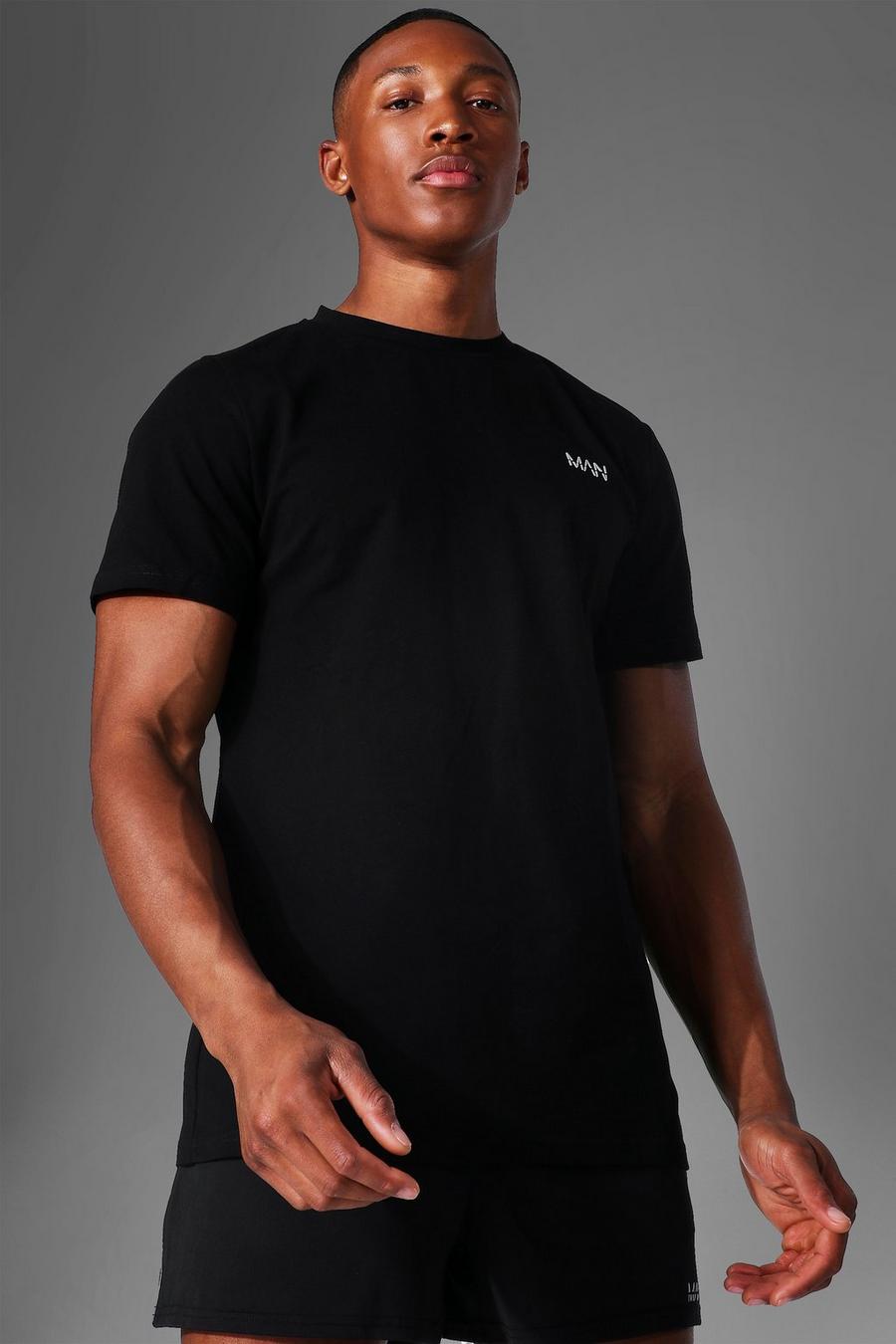 Black Man Active Luxe T-Shirt  image number 1