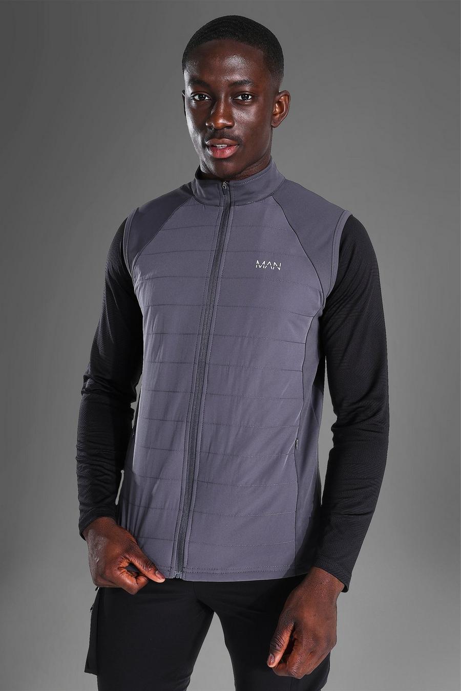 Charcoal Man Active Bodywarmer image number 1