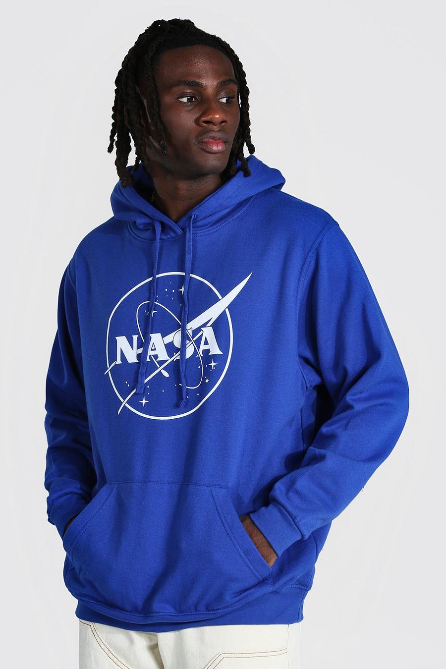 Royal NASA Oversize hoodie med tryck image number 1