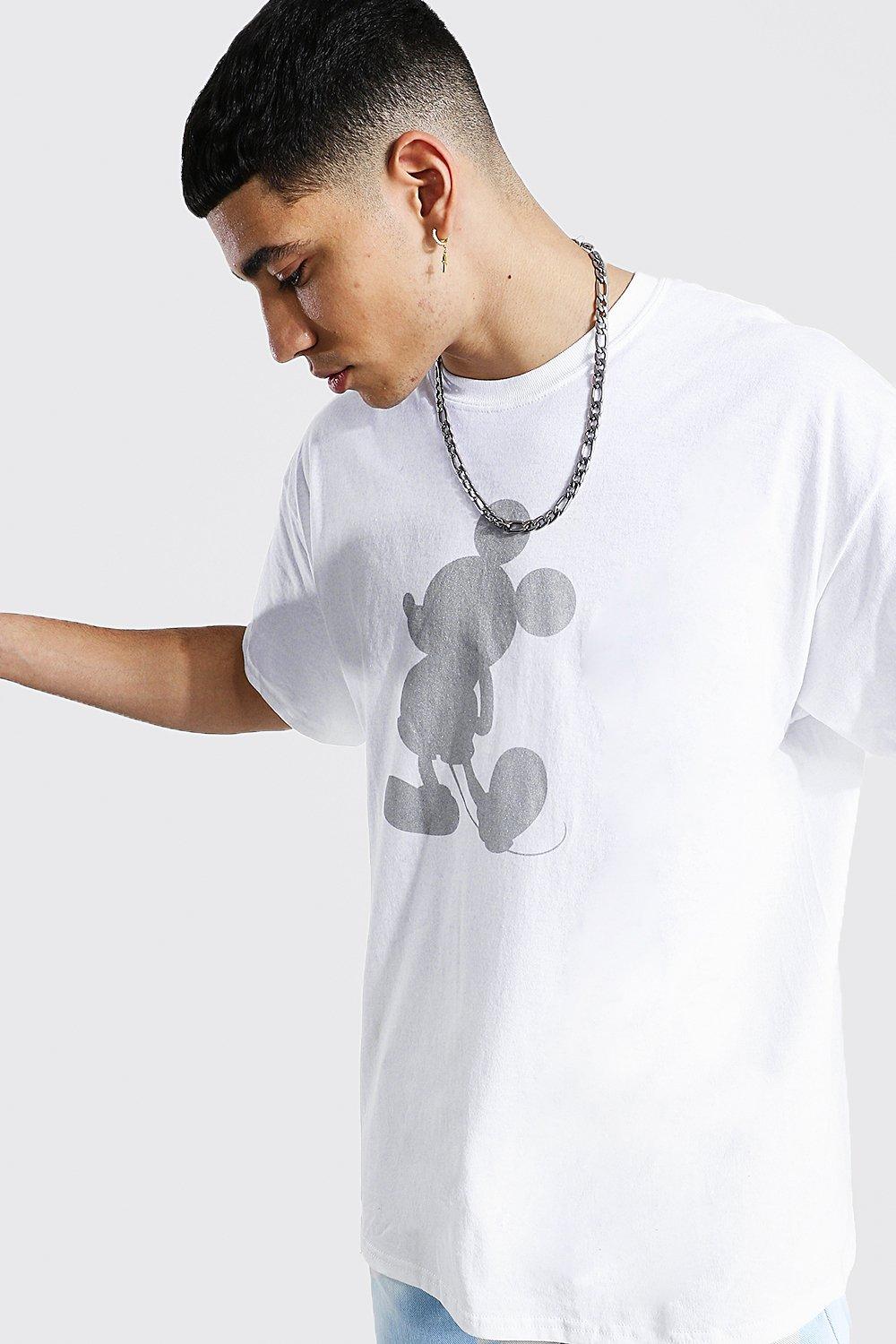 Oversized Disney Mickey Silhouette T shirt