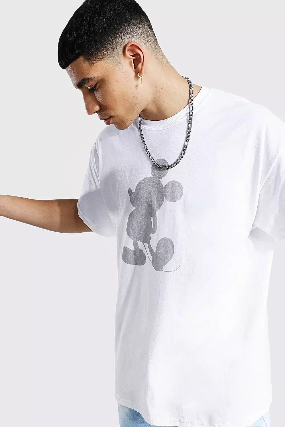 Mickey mouse t shirt hotsell river island