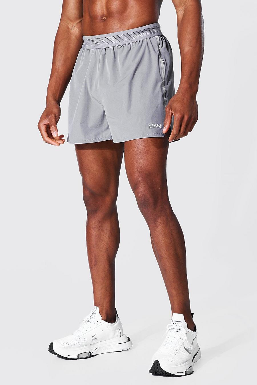 Grey Man Active Running Shorts image number 1