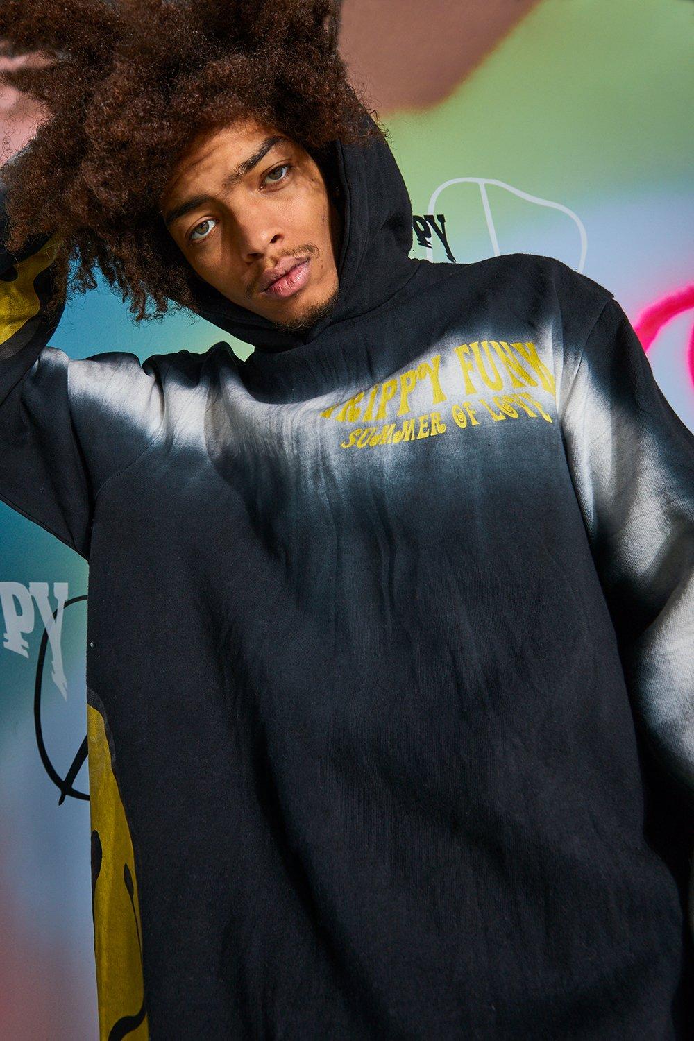 Sweat a capuche online tie dye