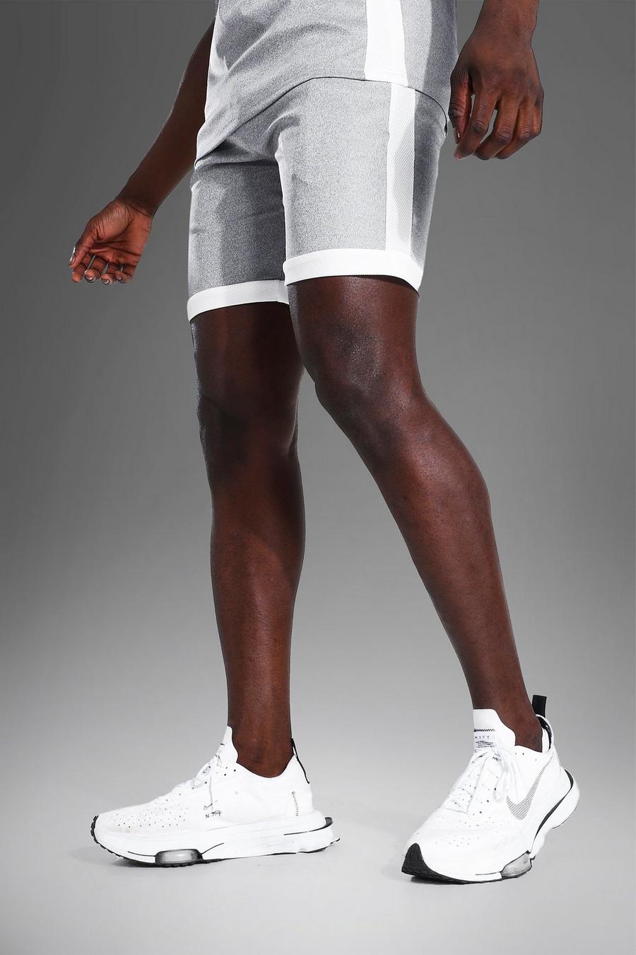 Man Active lockere Sport-Shorts, Grey image number 1