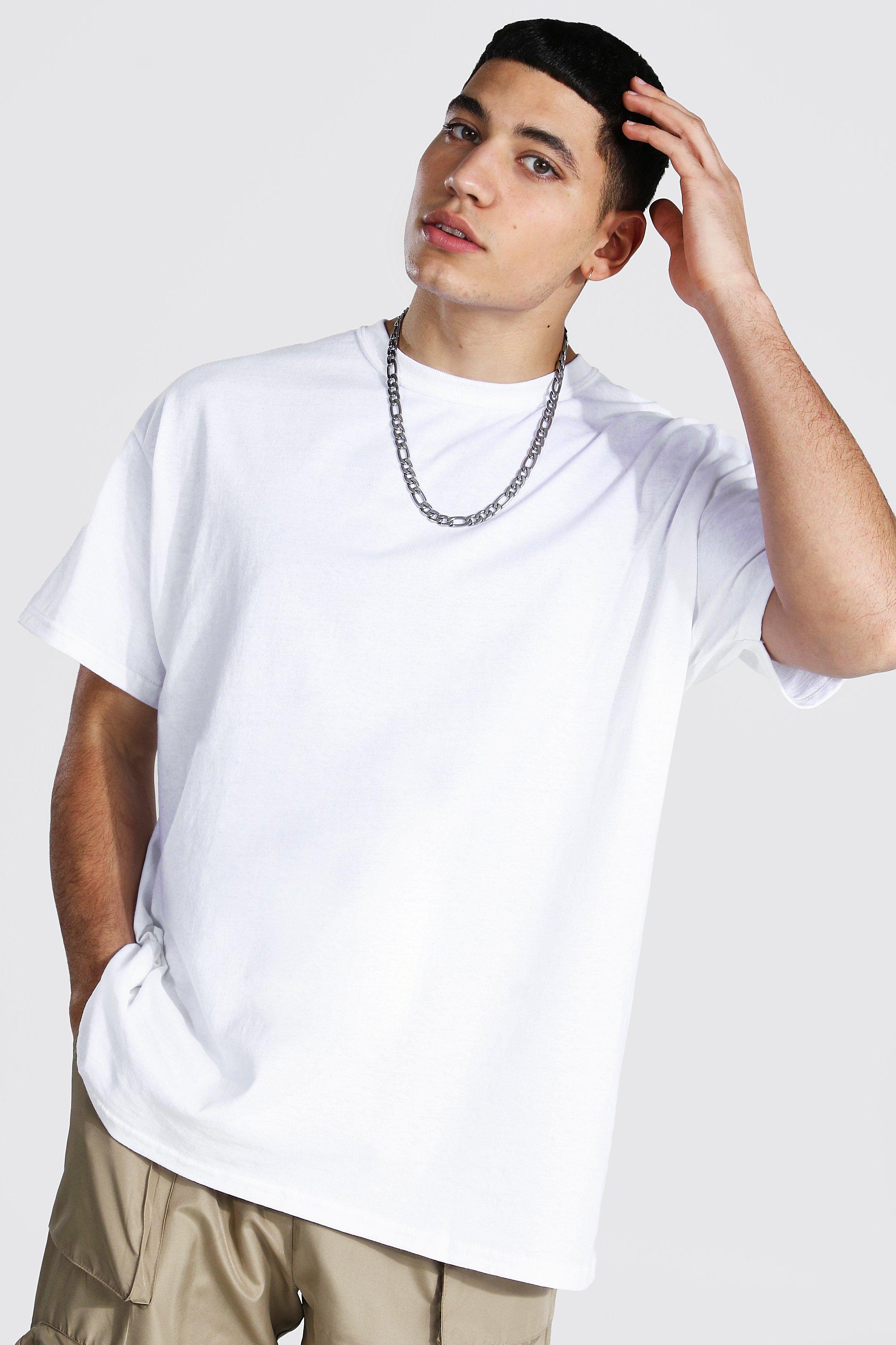 Oversized La Square Back Print T-shirt, boohooMAN UK