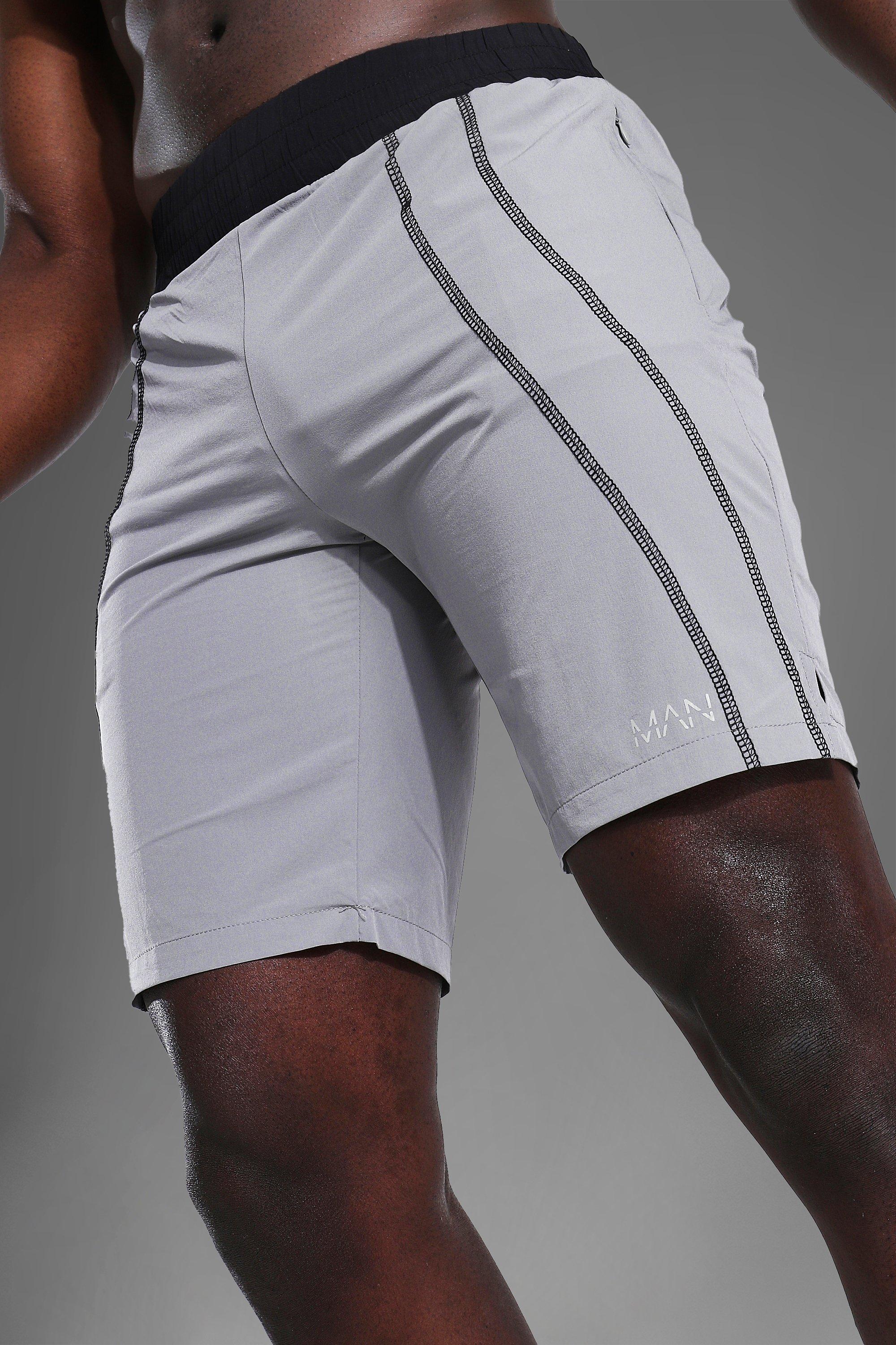 Man Active Gym Contrast Boxing Short