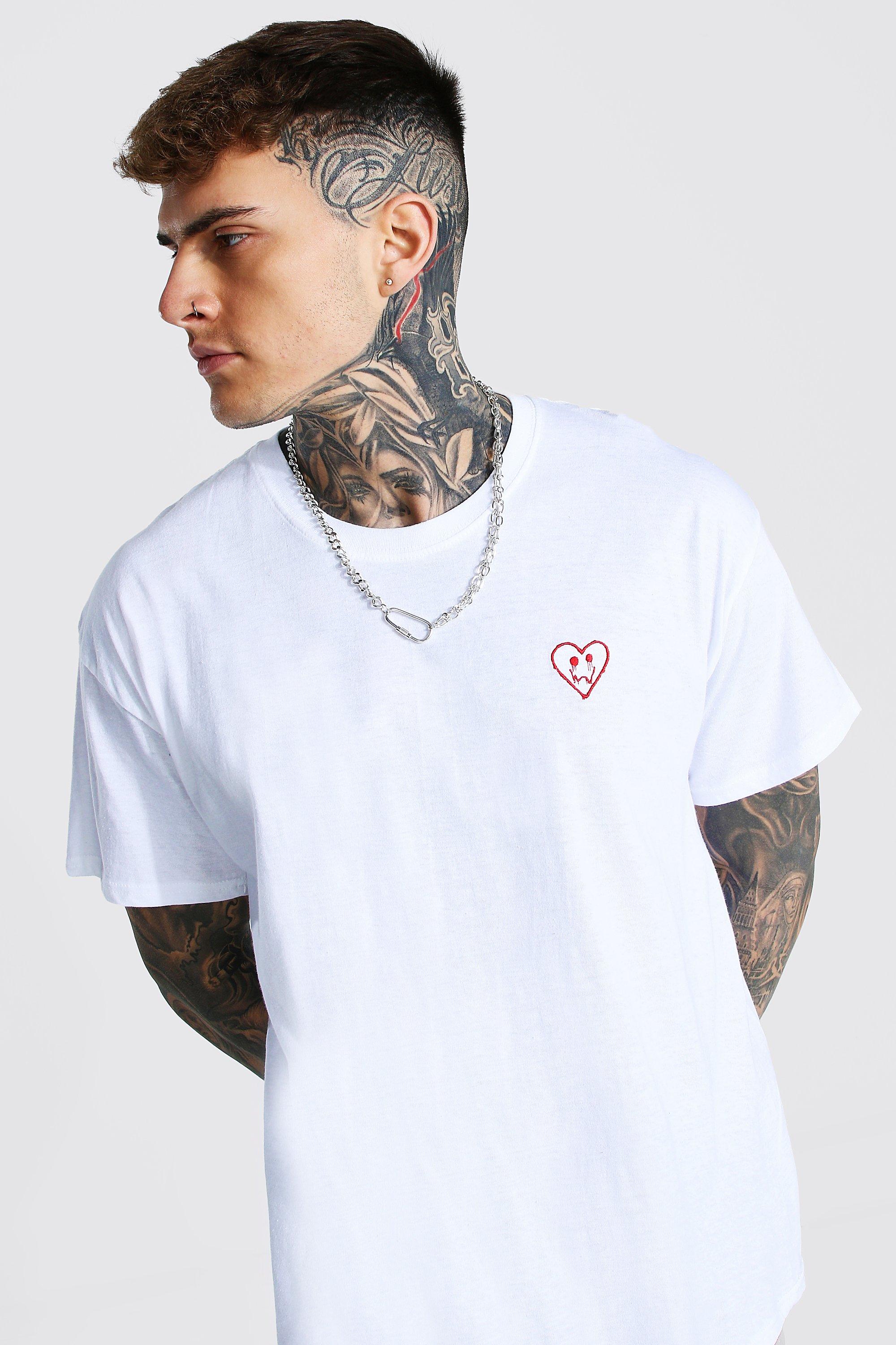 boohoo heart shirt