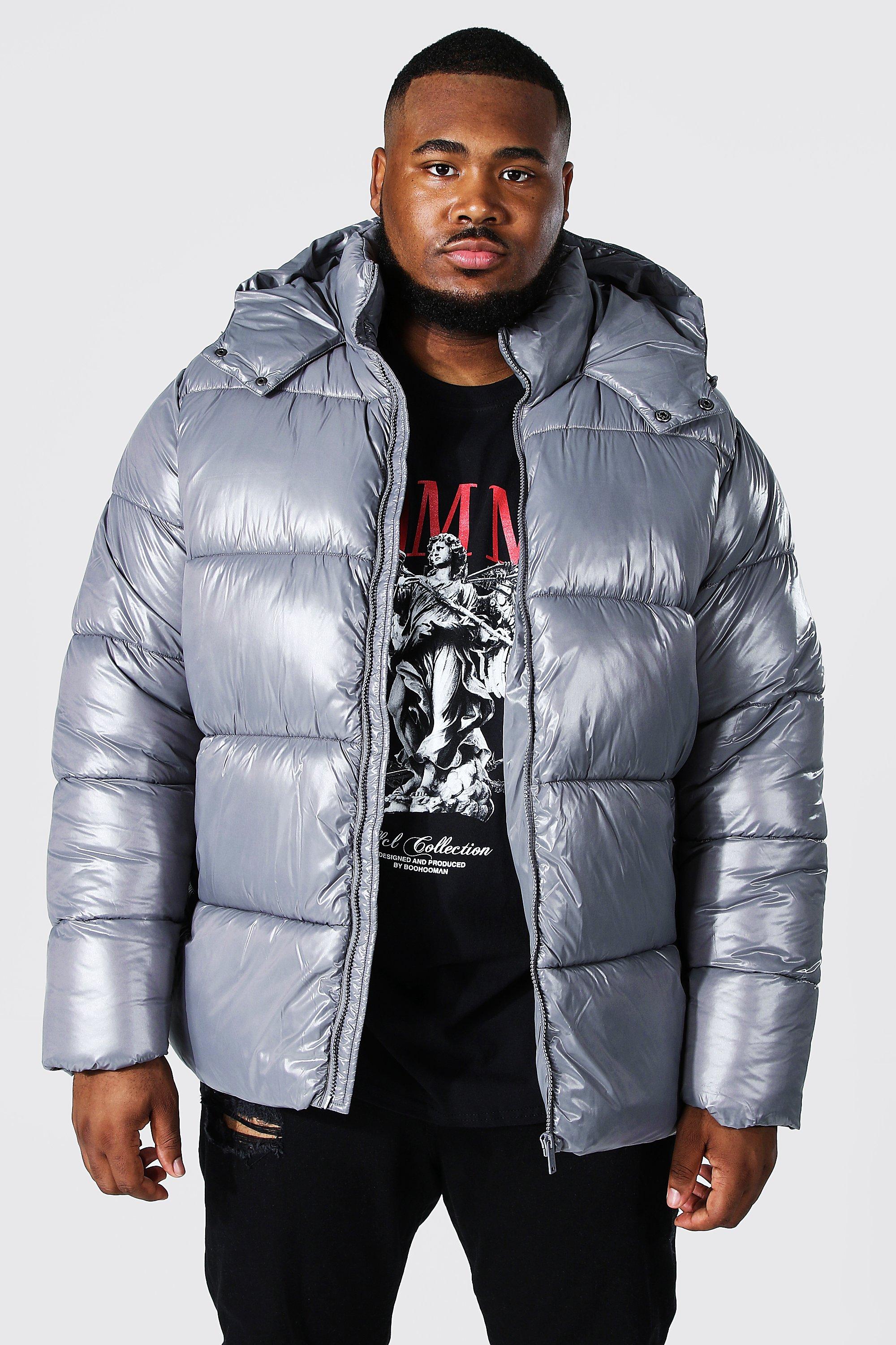 mens plus size puffer jackets