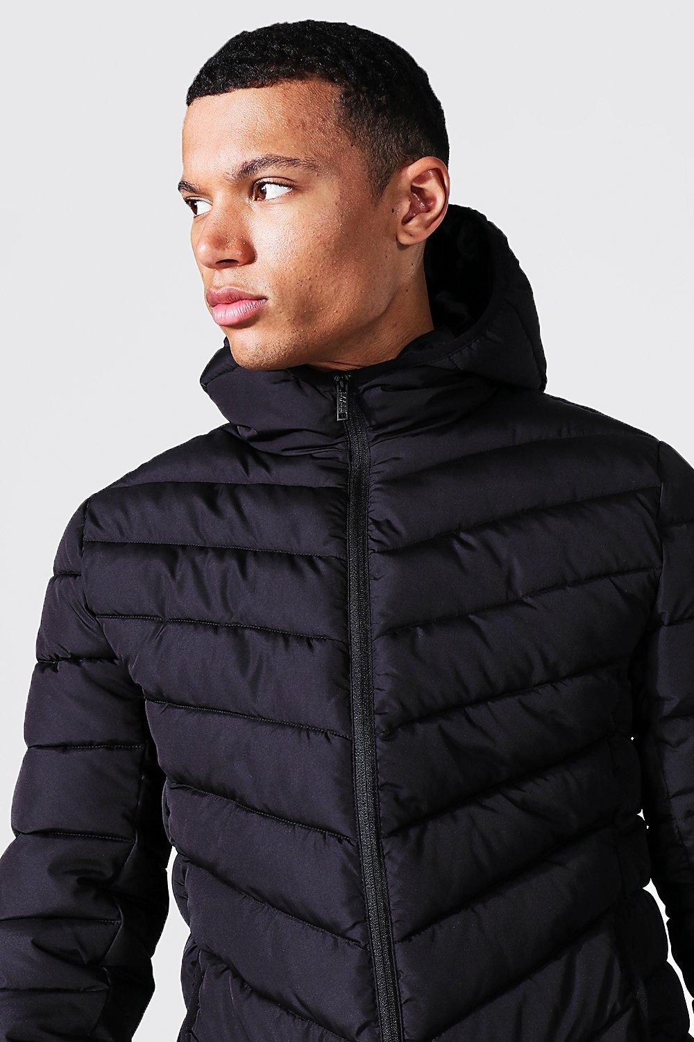 Tall Quilted Zip Through Jacket