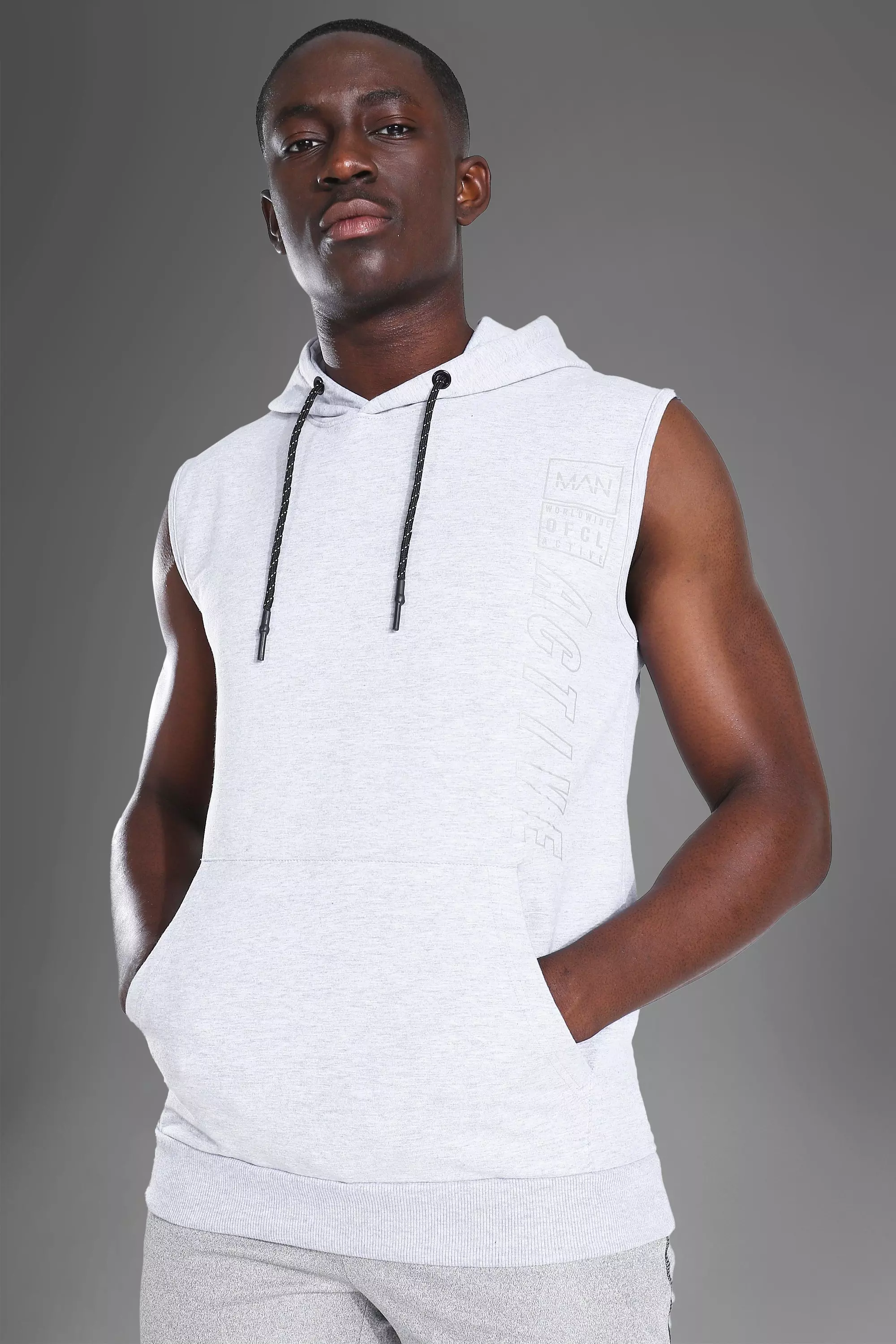 Jordan sleeveless deals hoodie mens