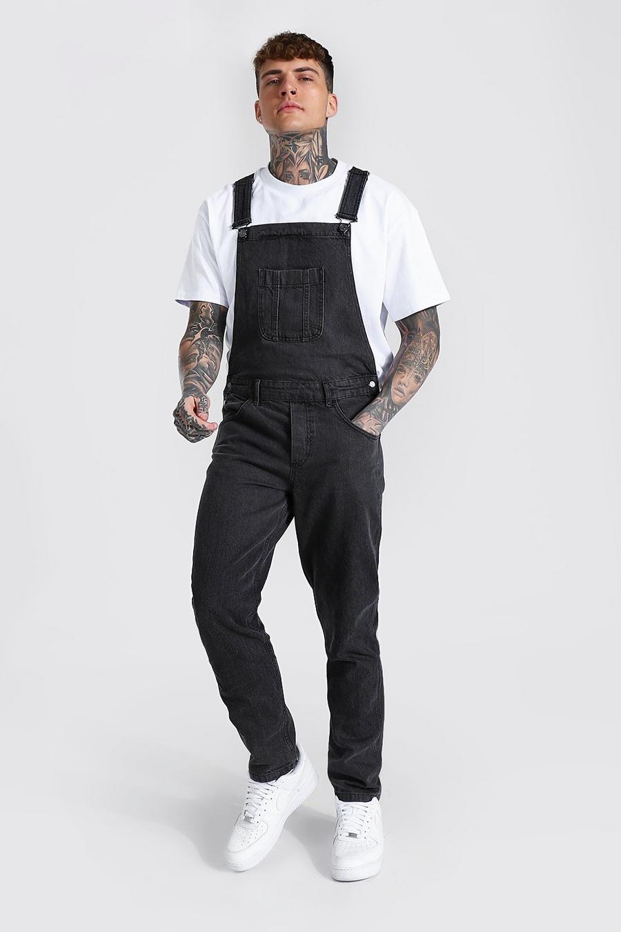 Charcoal Slim Rigid Long Overall image number 1