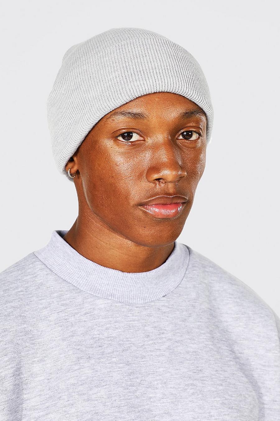 Light grey Flat Knit Classic Beanie image number 1
