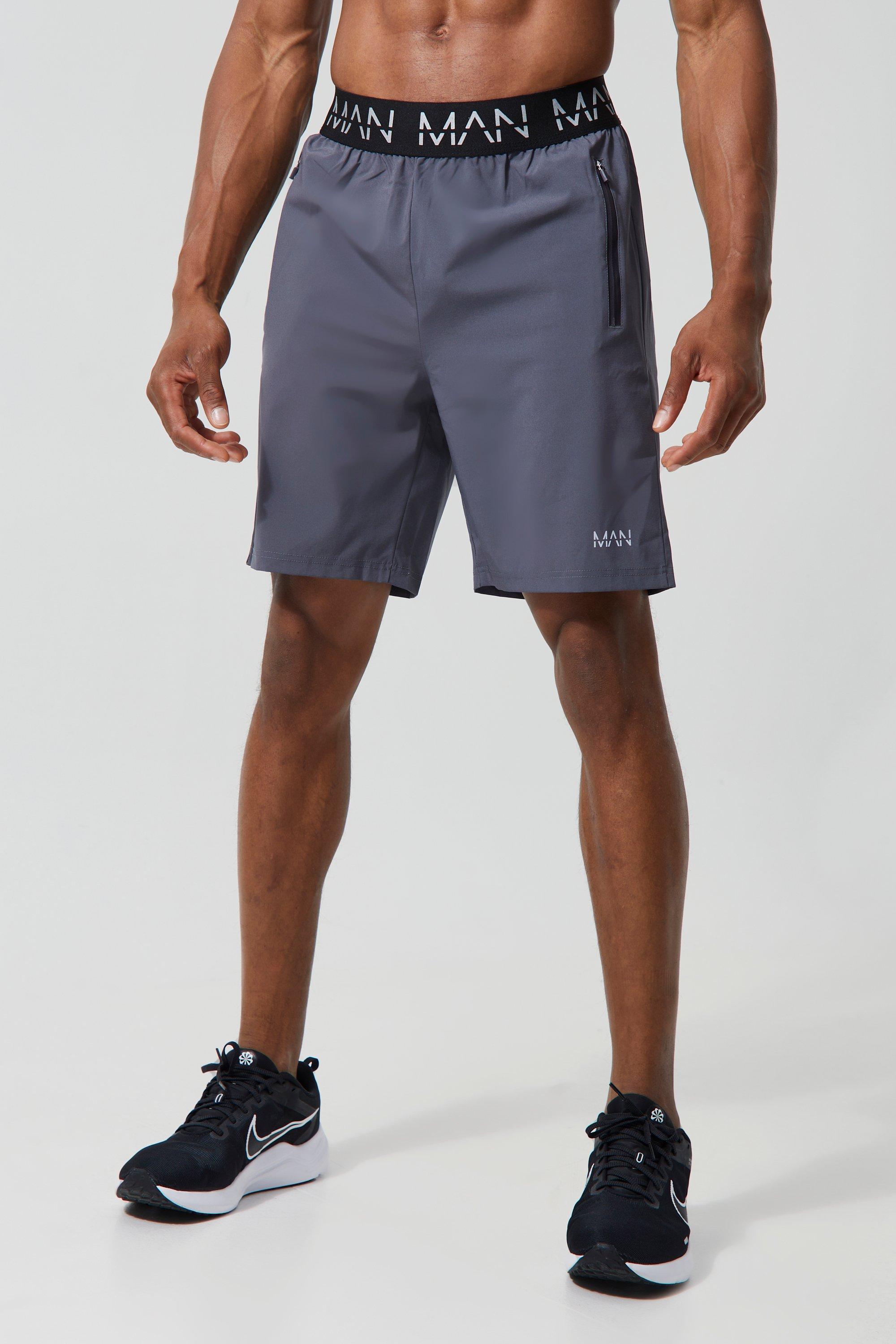 Pantalones cortos deportivos para hombre, de gran tamaño, con múltiples  bolsillos, sueltos, casuales, de moda, pantalones cortos Licras Deportivas