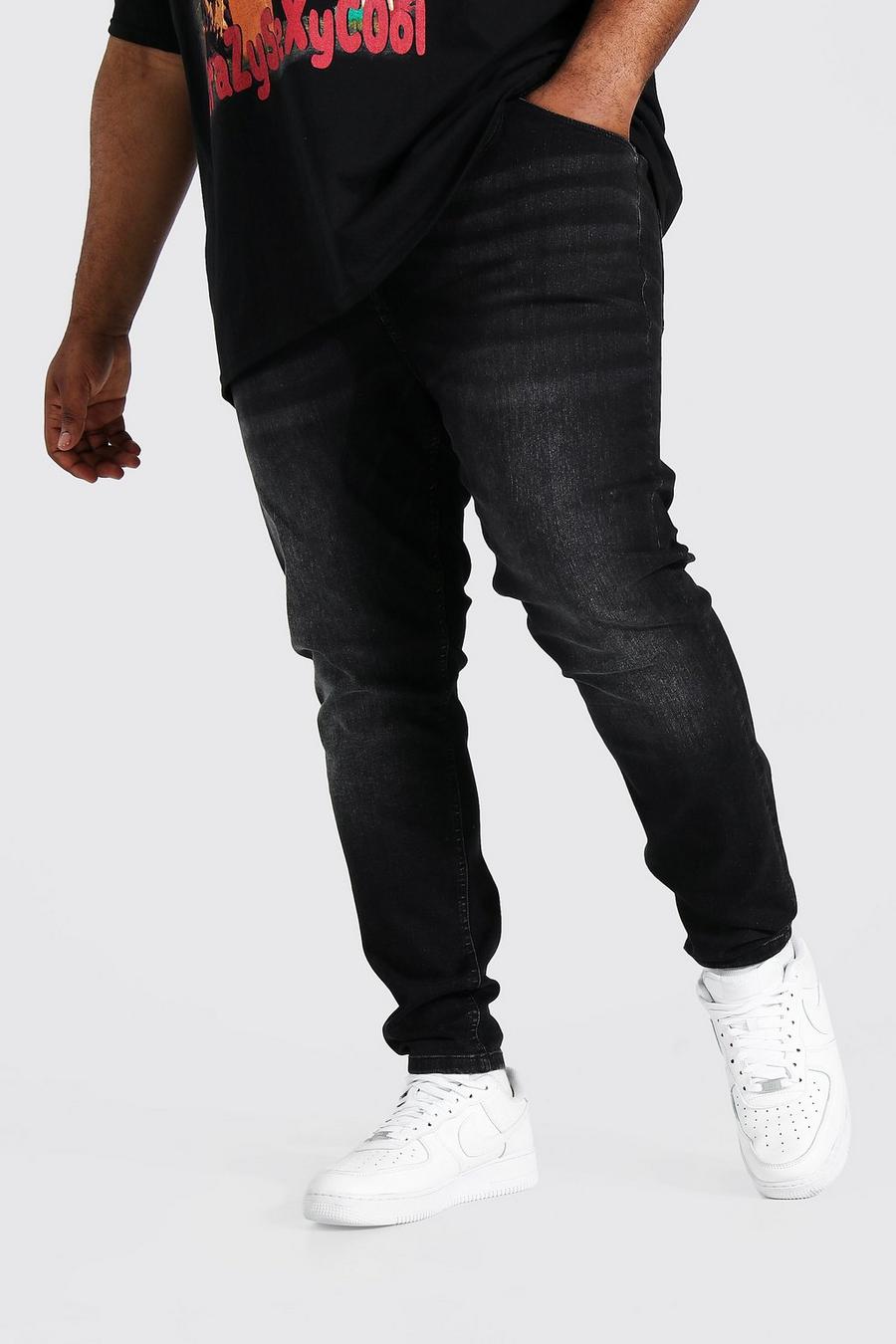 Washed black Plus - Super skinny jeans image number 1