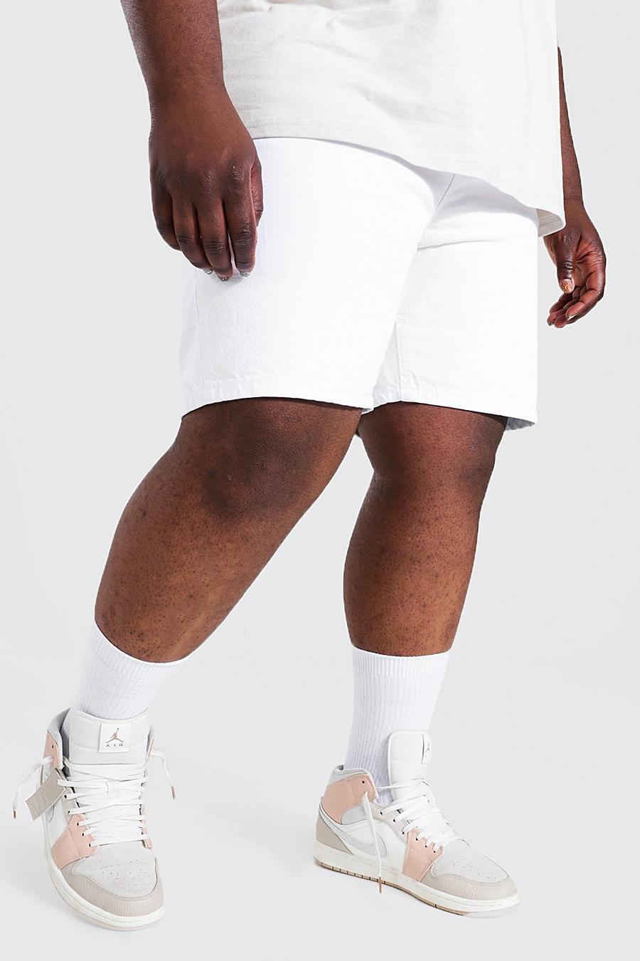 White Plus - Jeansshorts i slim fit image number 1