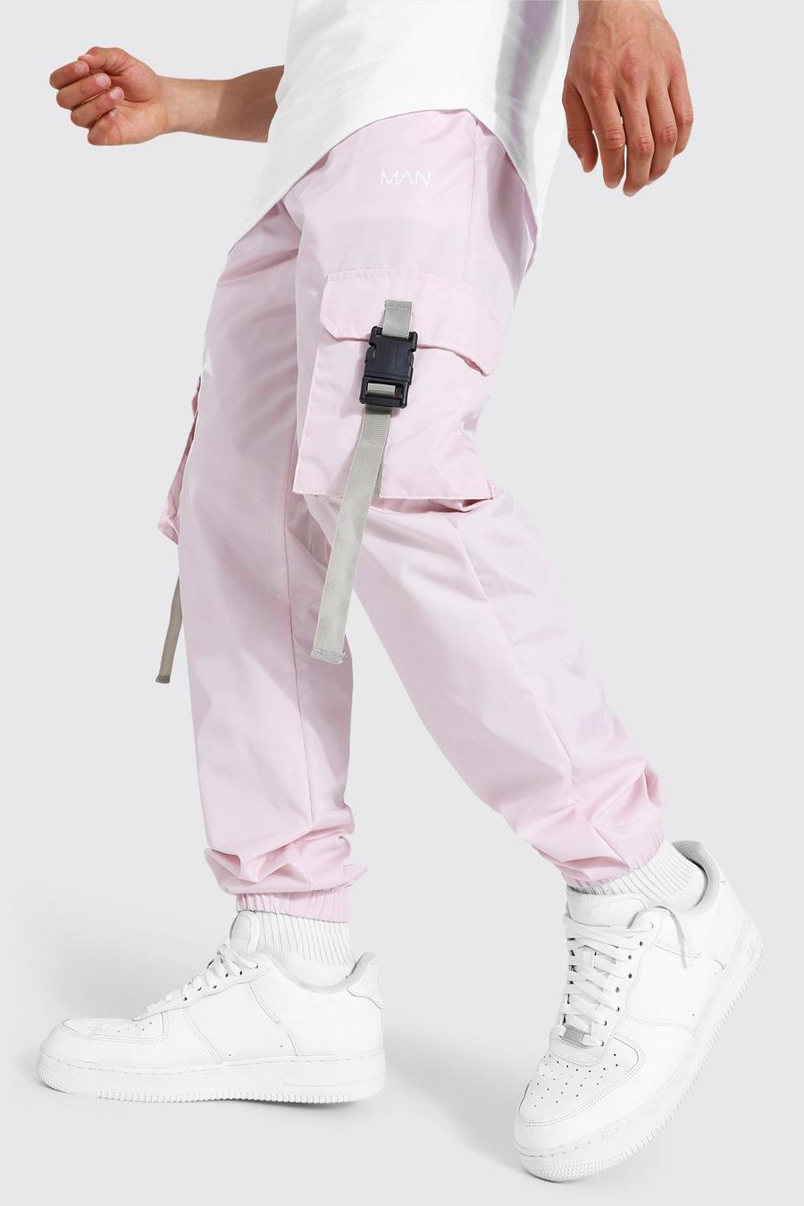 Pink Original Man Shell Buckle Joggers image number 1