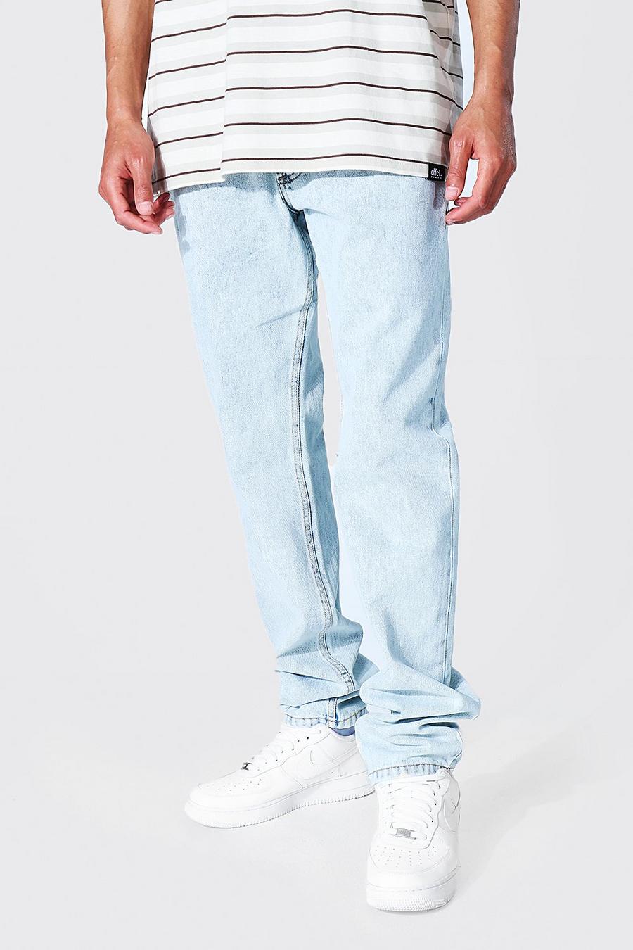 Tall Jeans mit geradem Bein, Ice blue image number 1