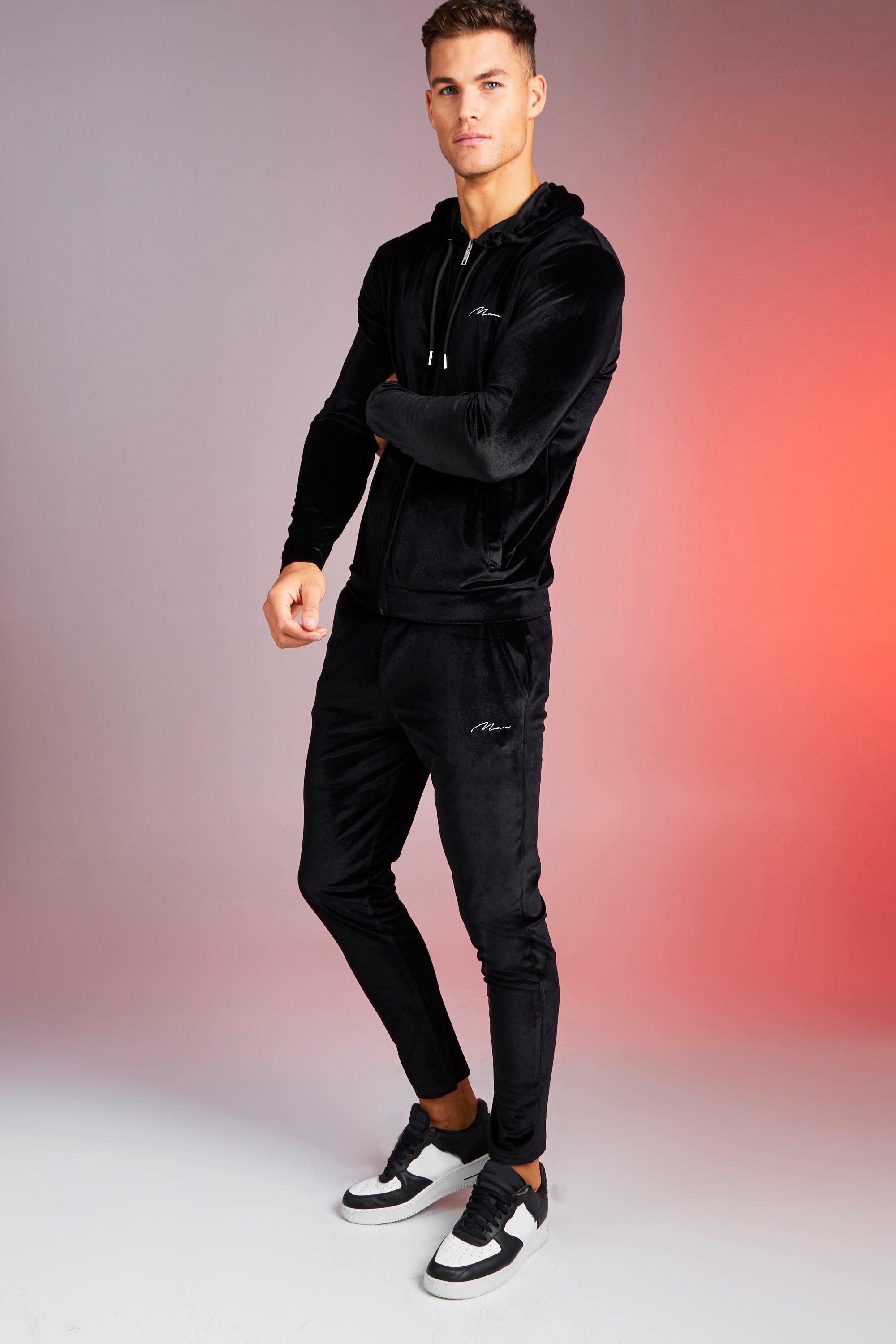 man tracksuit boohoo