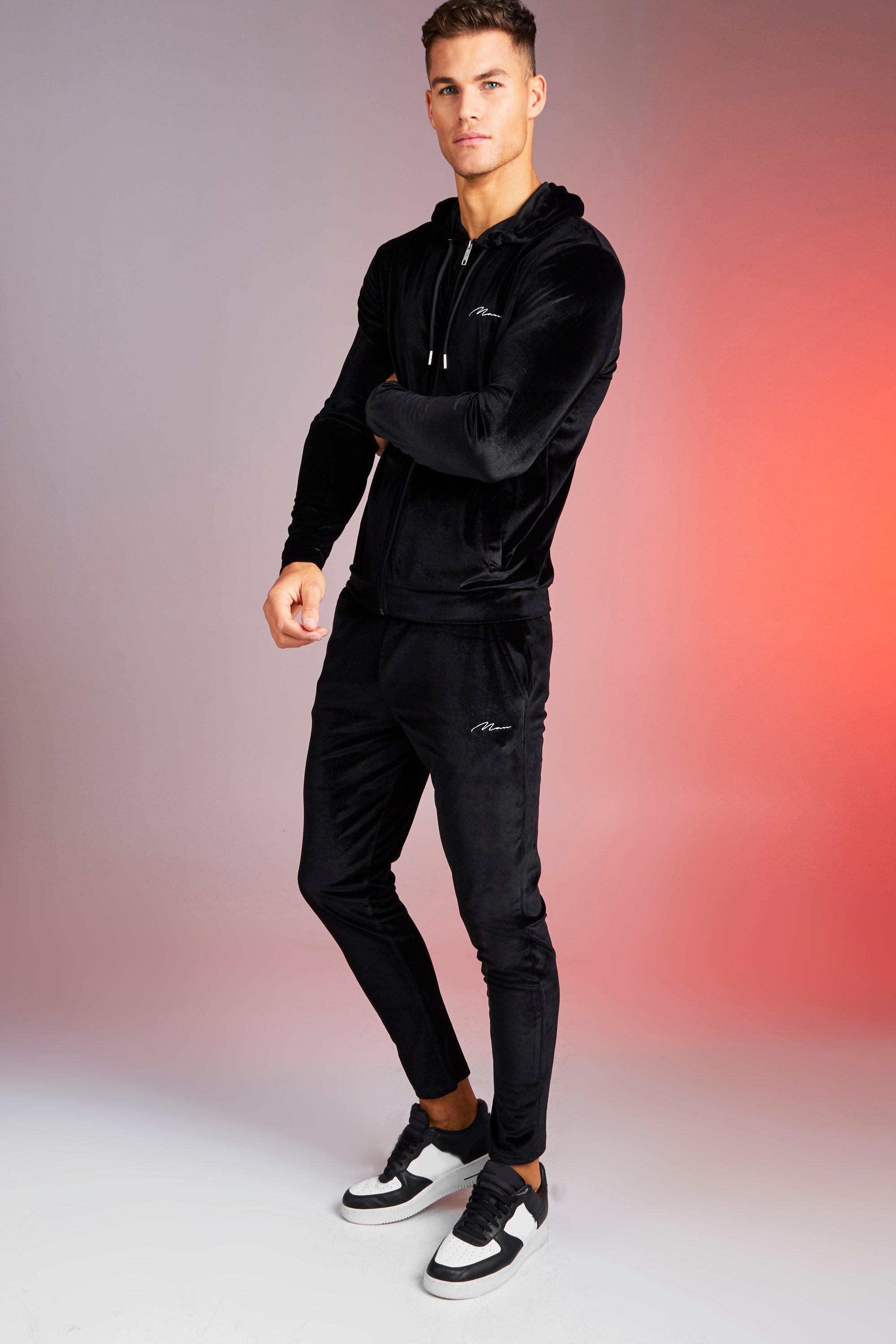 mens tracksuits boohoo