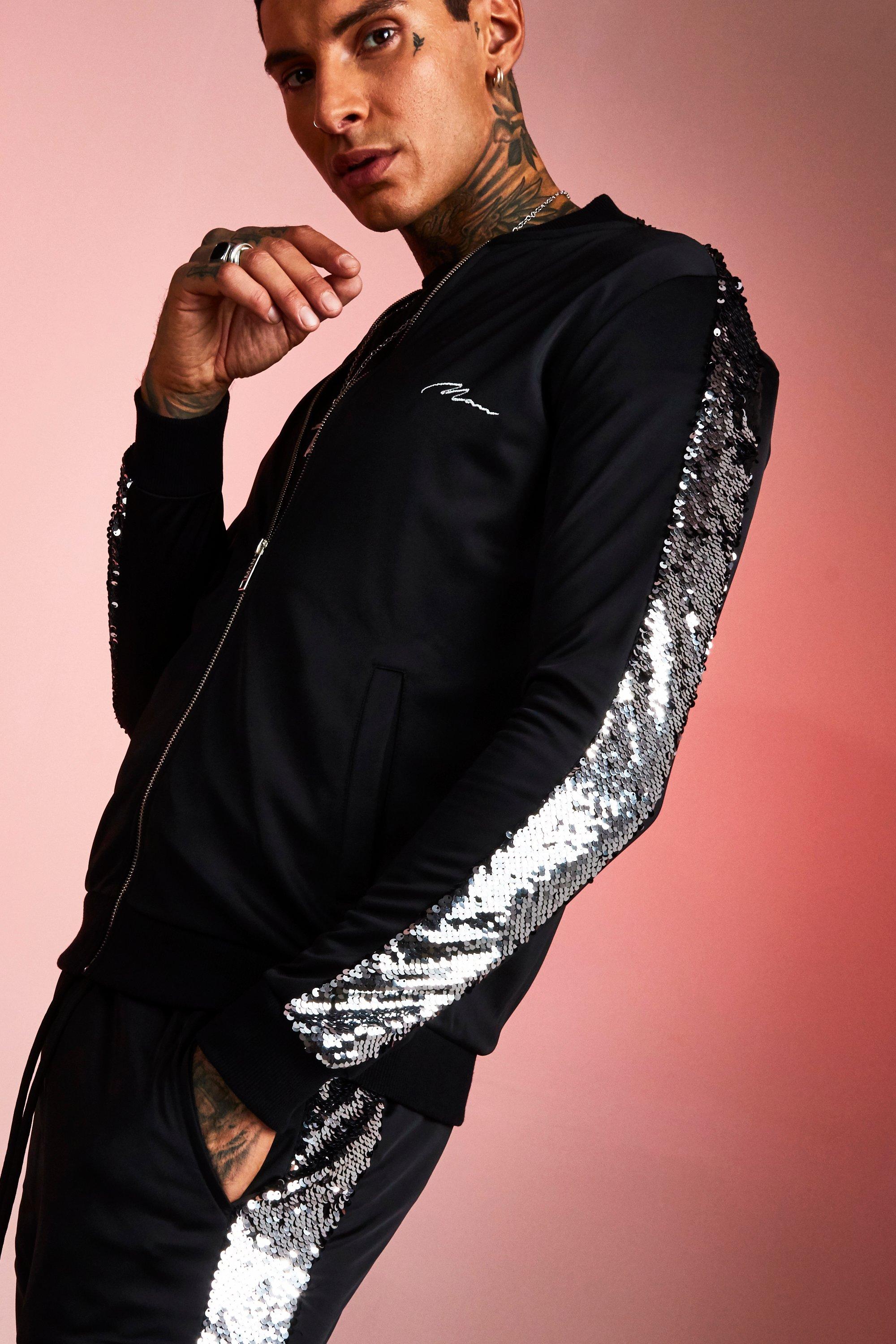 Sequin store tracksuit mens