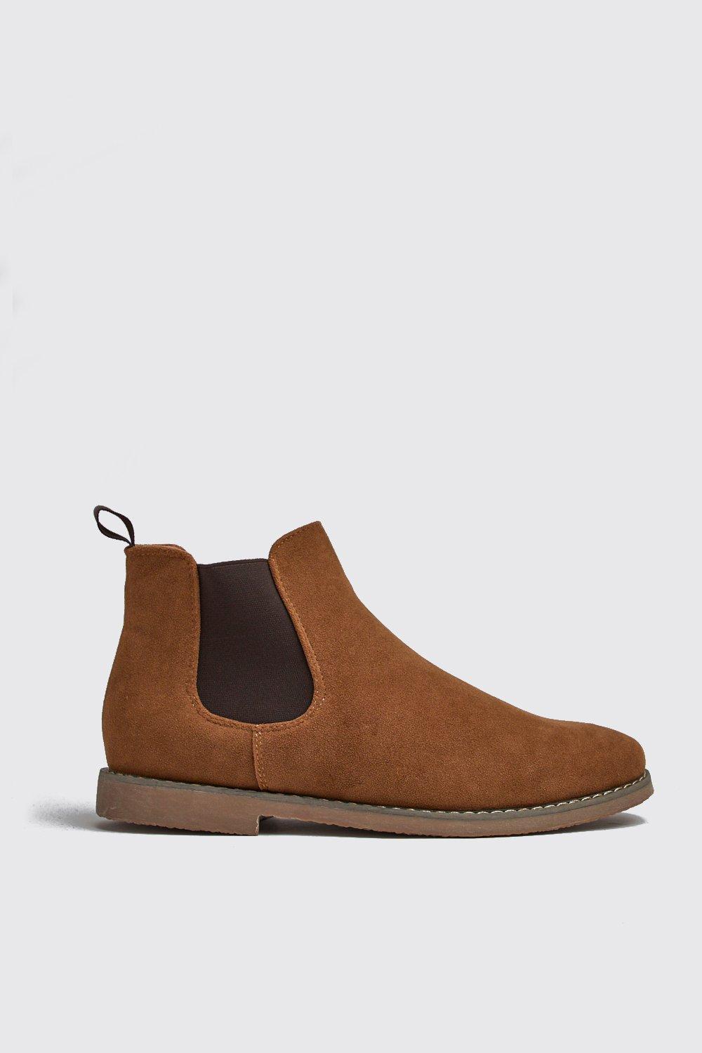 Chelsea boots clearance faux suede