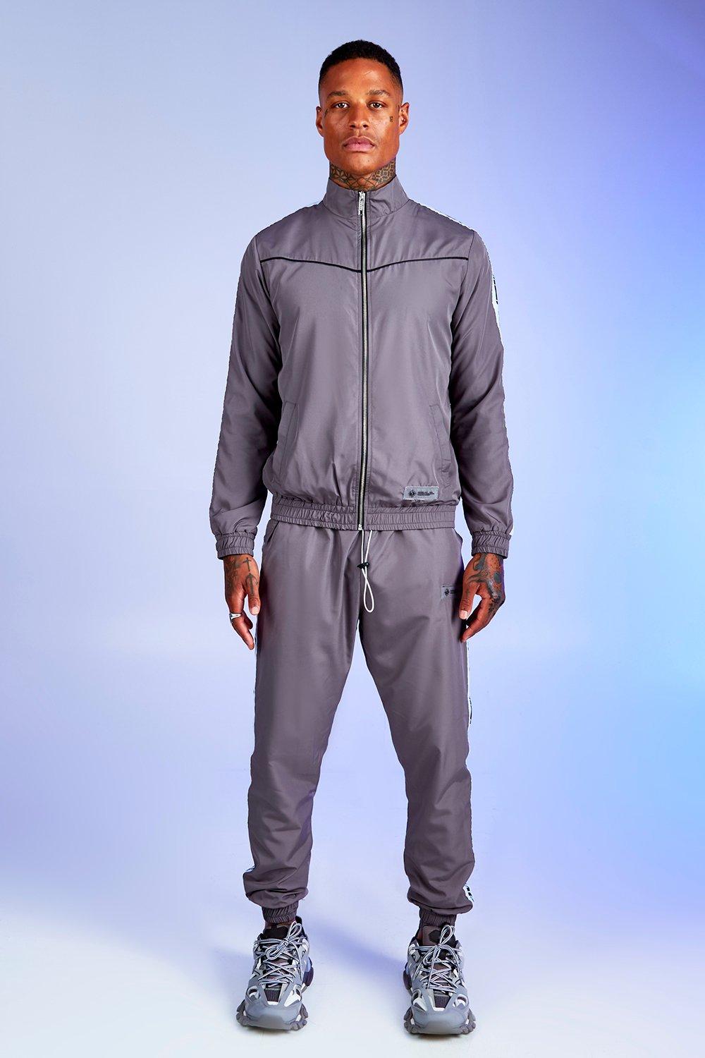 boohoo shell tracksuit