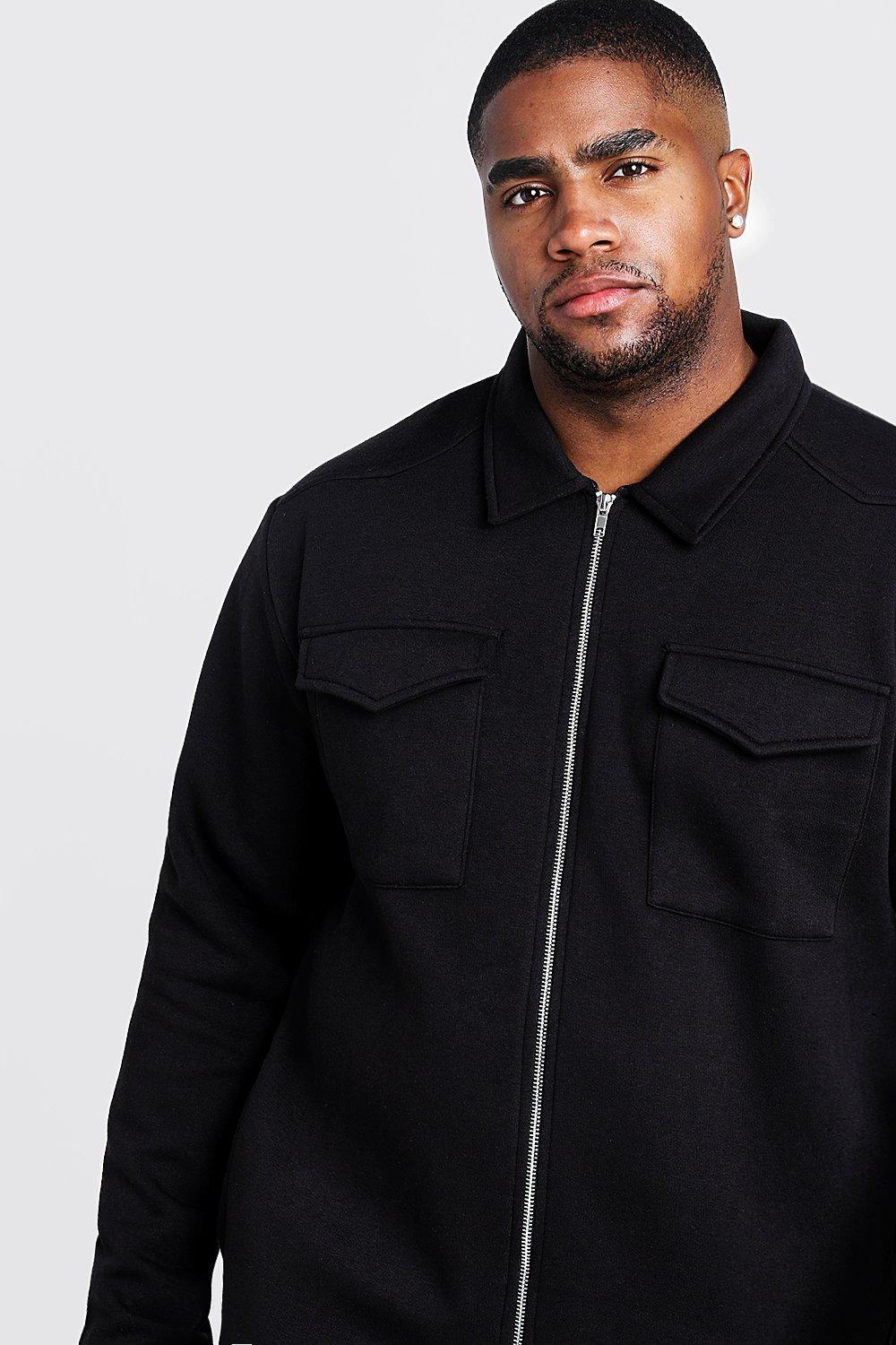 Jersey utility shacket store