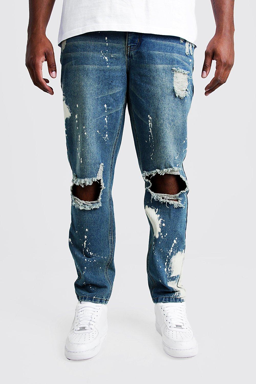 big and tall slim jeans