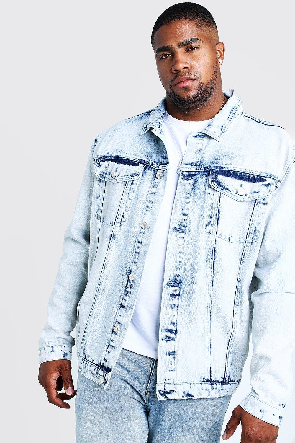 boohoo plus size denim jacket