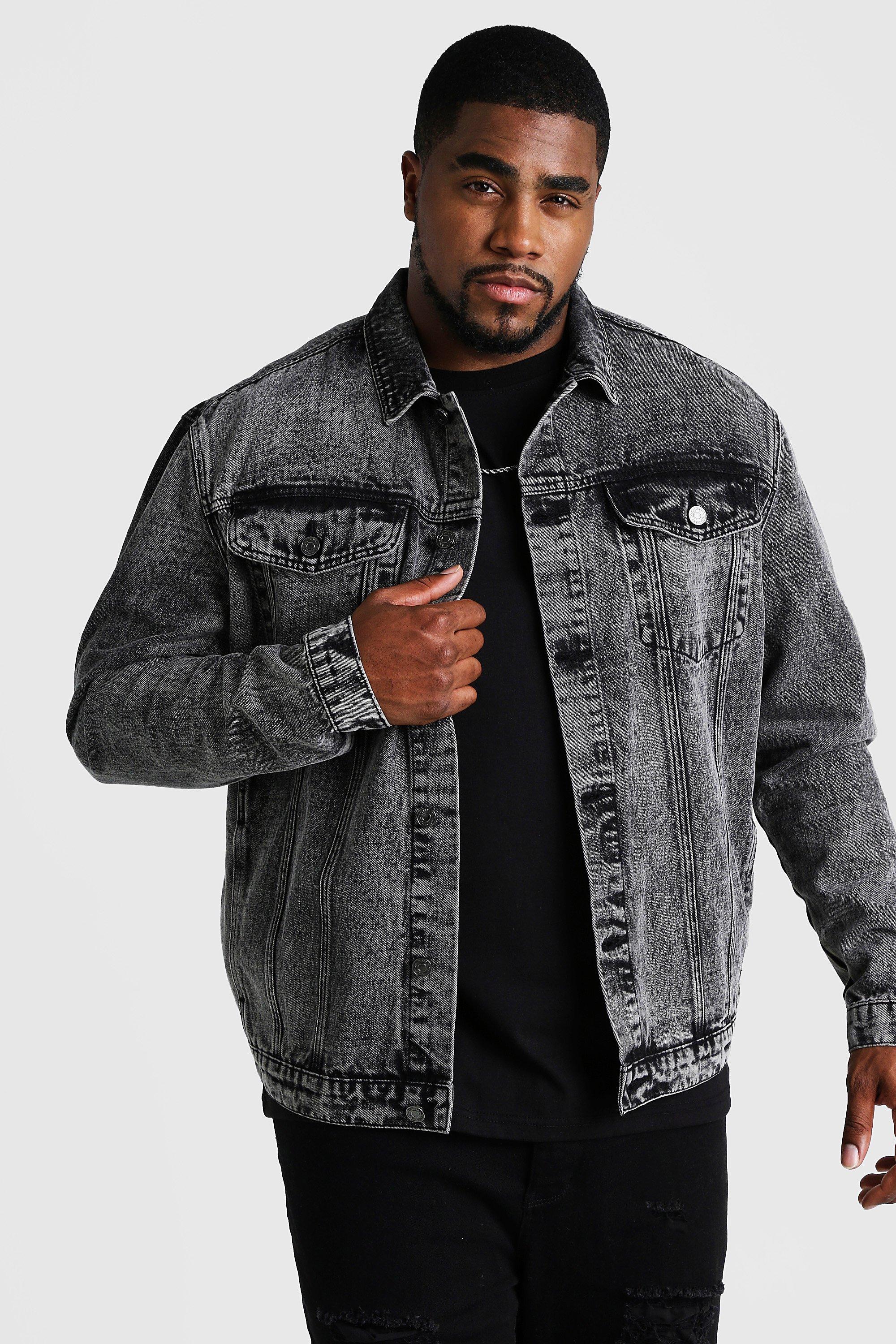 boohoo plus size denim jacket