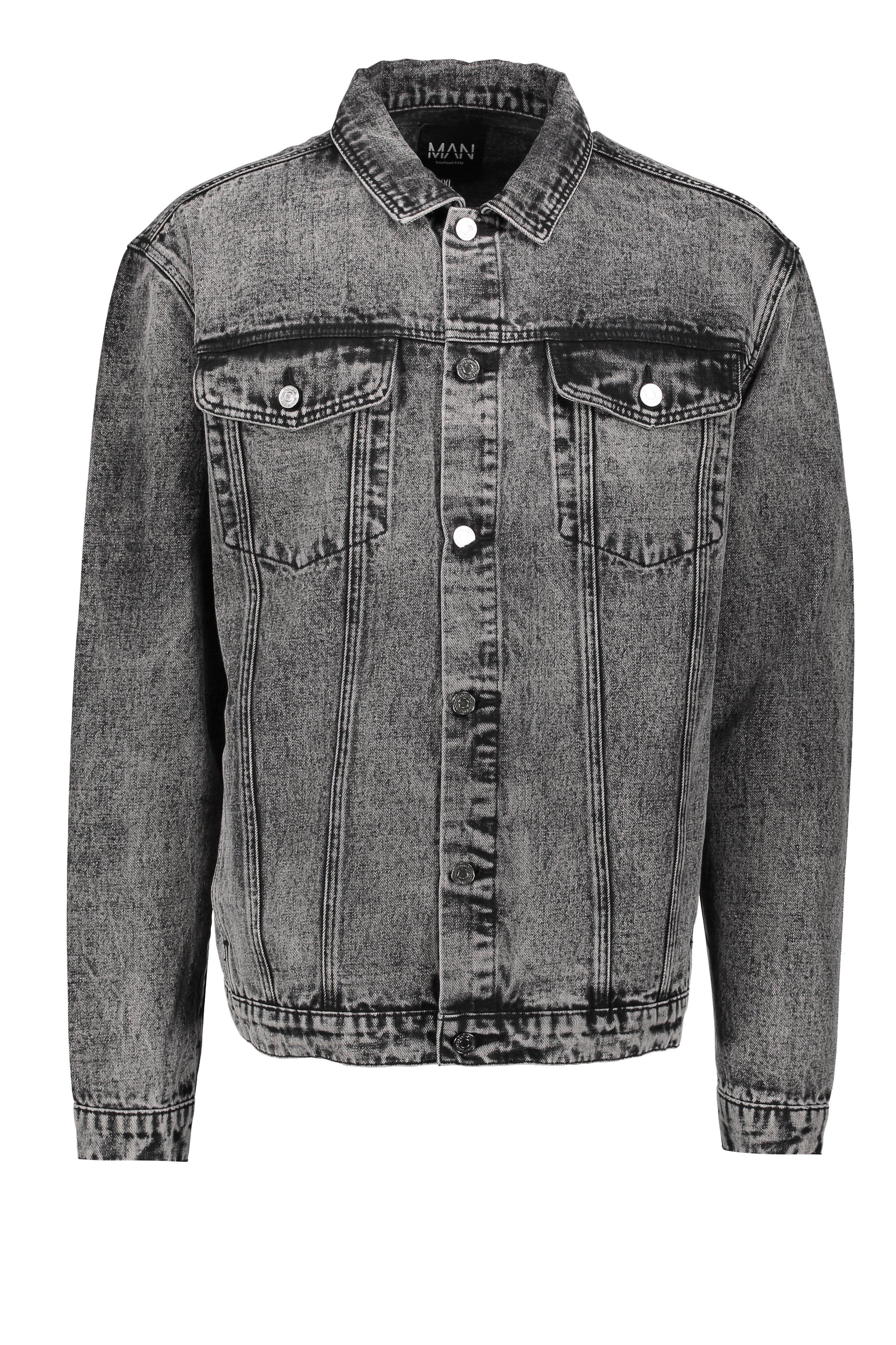 boohoo plus size denim jacket