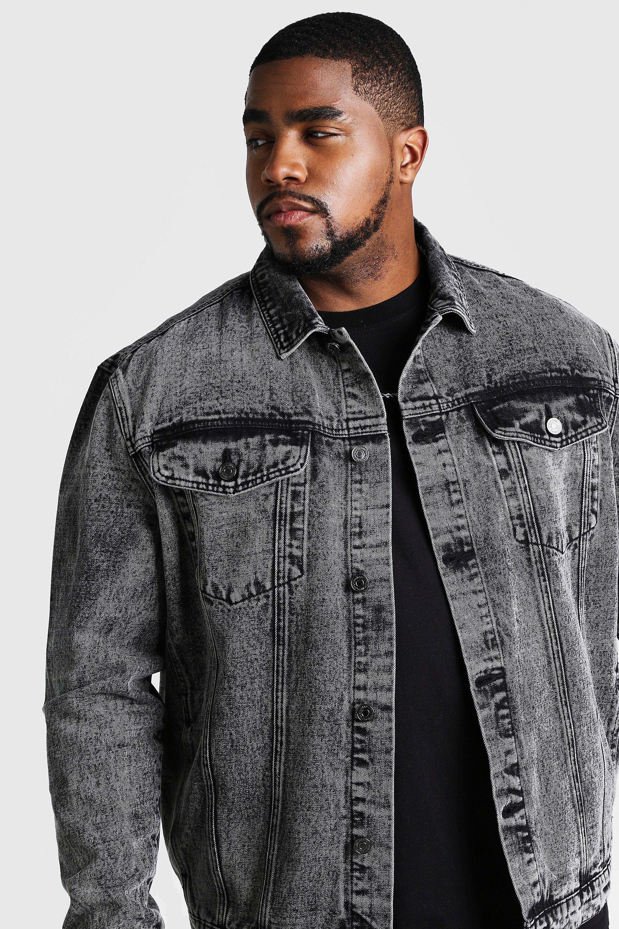 boohoo plus size denim jacket