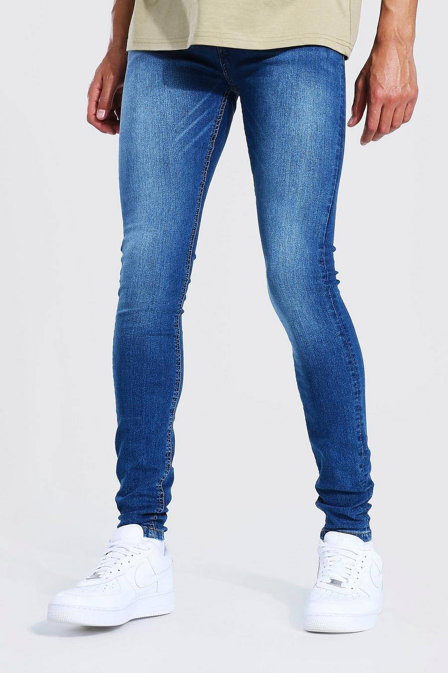 Mid blue Tall Super Skinny Jean image number 1