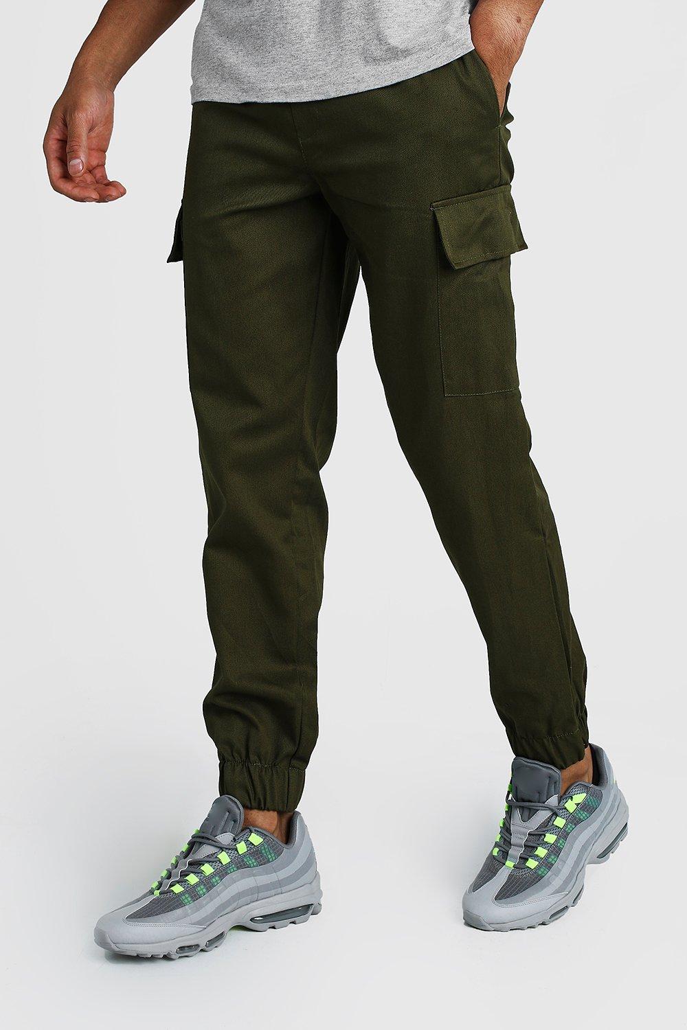 utility pocket cargo jogger trouser