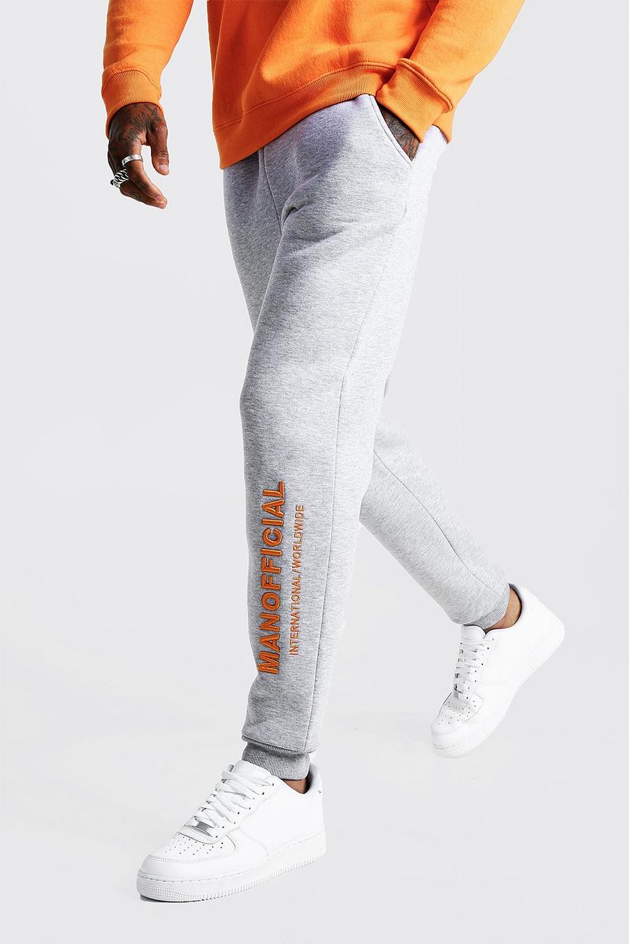MAN Official 3D Embroidered Jogger image number 1