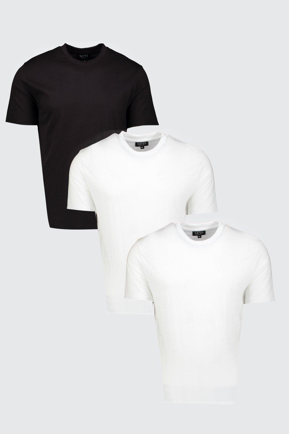 Longline t shirt pack sale