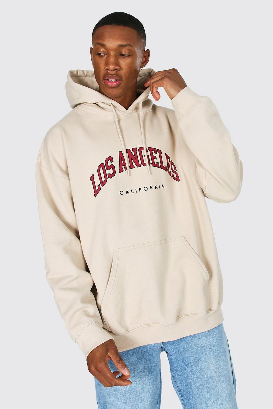 Sand Los Angeles Oversize hoodie image number 1