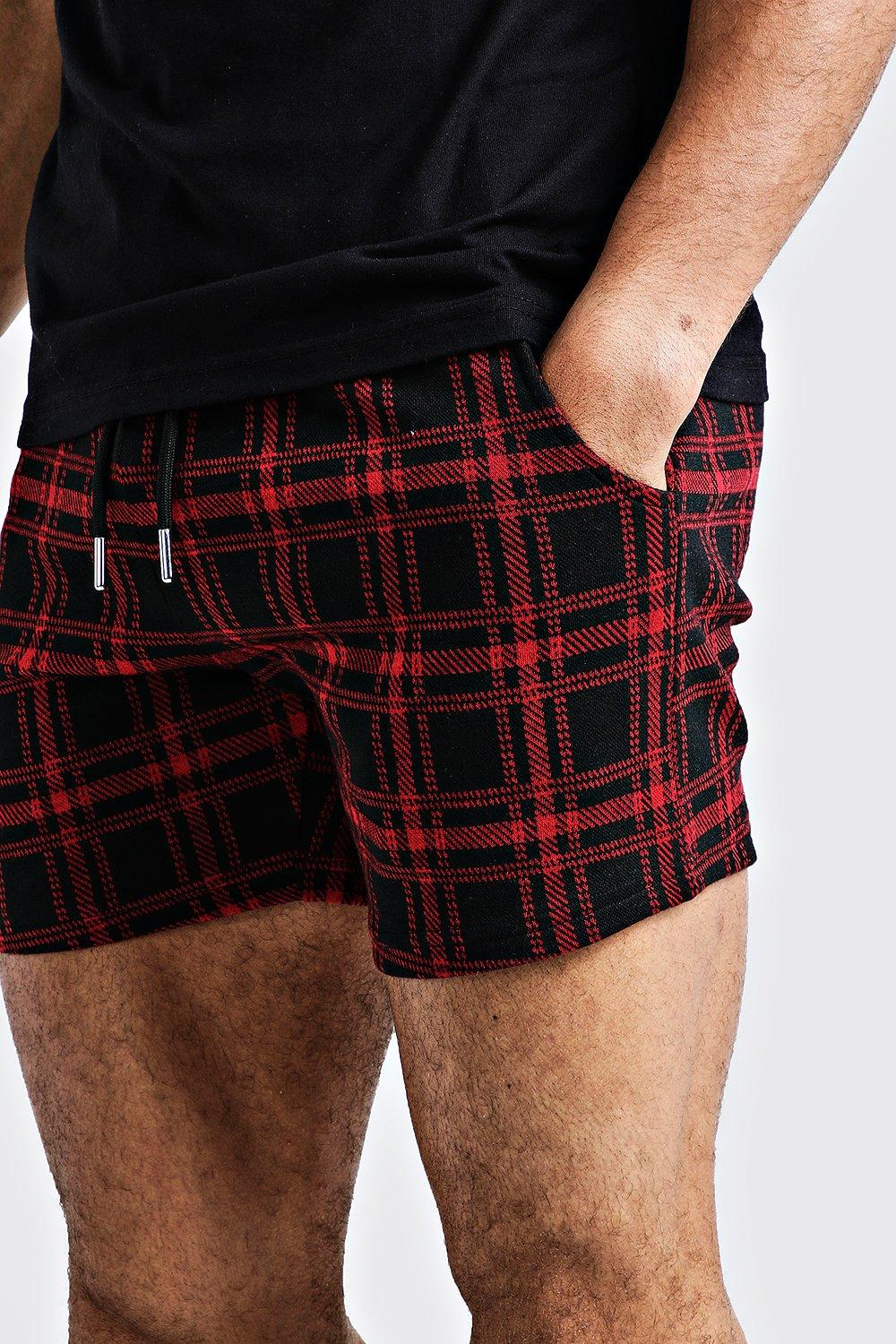 Mens tartan hot sale dress shorts