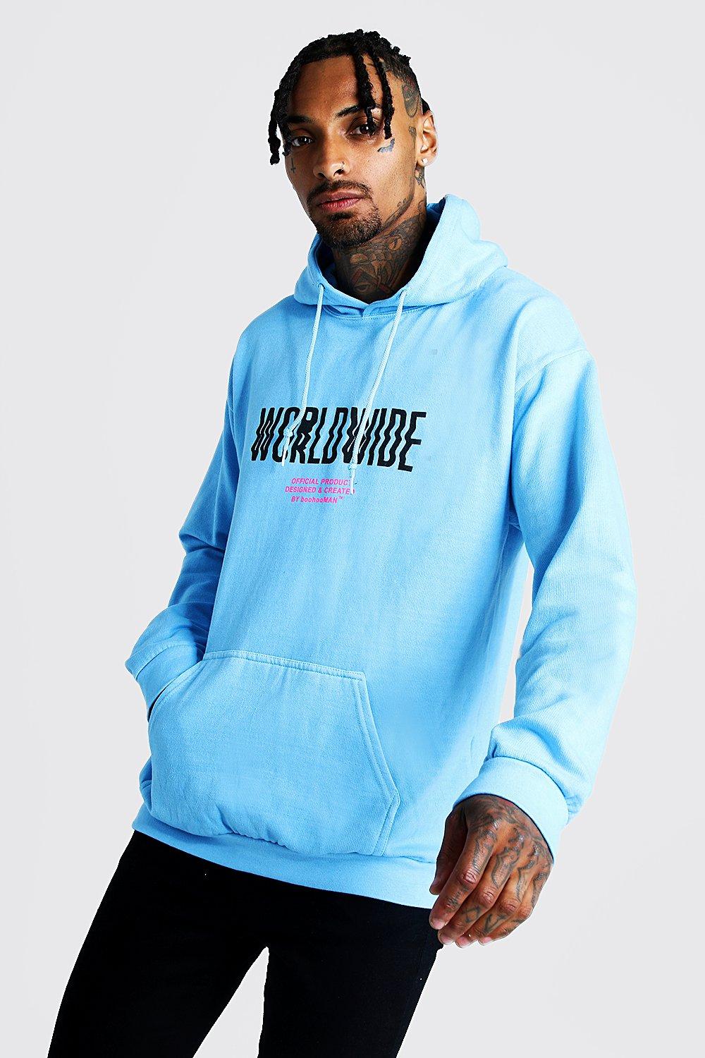 mens hoodies boohoo