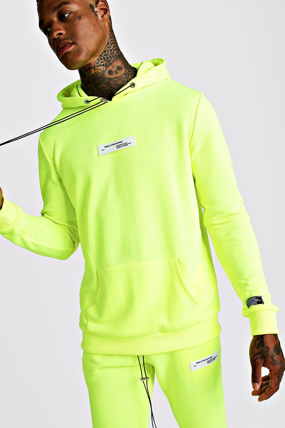 neon yellow tracksuit